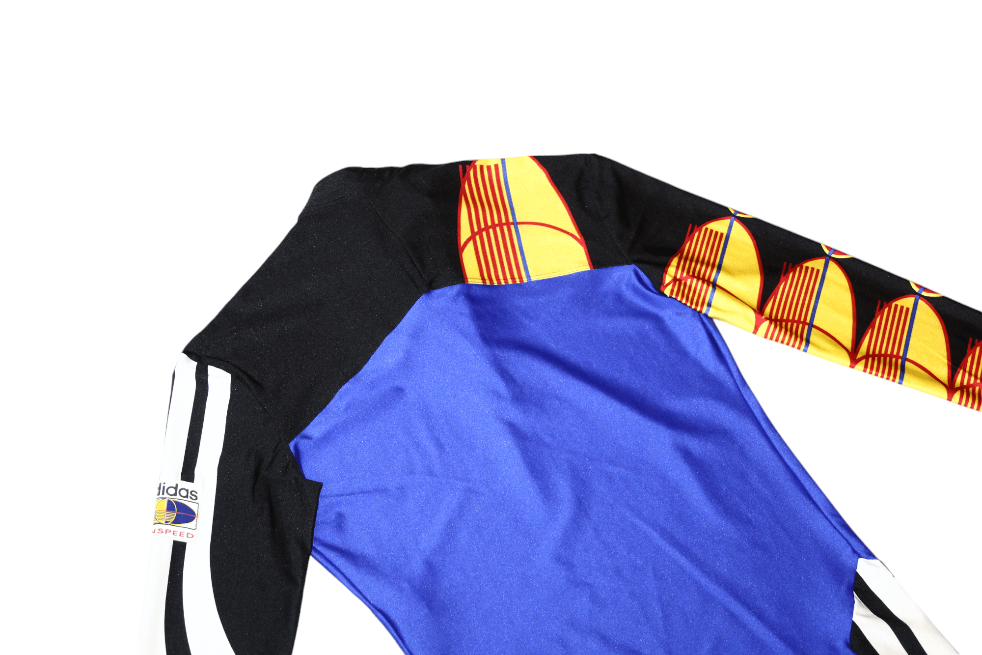Adidas RARE💥80's 90's Adidas Cycling Winspeed 1/3 Zip L/S Jersey Size US L / EU 52-54 / 3 - 10 Thumbnail