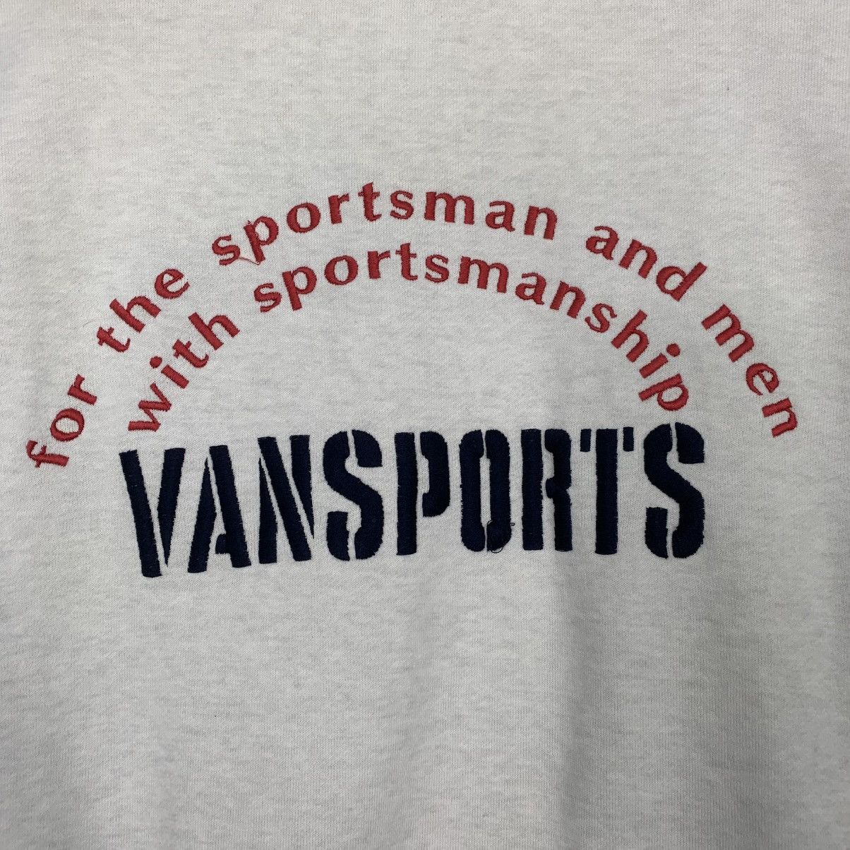 Japanese Brand Japanese Brand Van Sports Crewneck Sweatshirt Size US L / EU 52-54 / 3 - 10 Thumbnail
