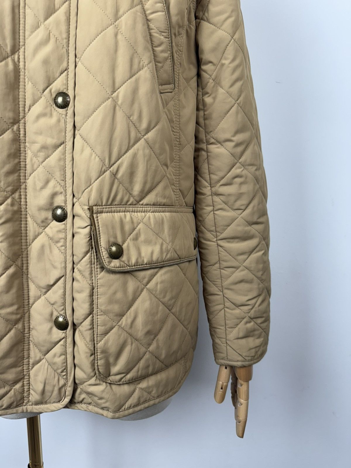 Lauren Ralph Lauren × Vintage Women’s Vintage Lauren Ralph Lauren Hunting Quilt Jacket Size L / US 10 / IT 46 - 3 Thumbnail