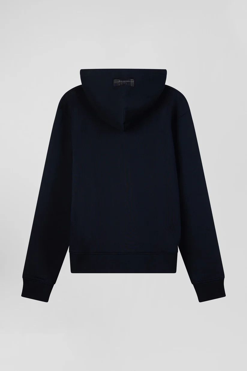 Eden Park o1s22i1n1024 Logo Patch Hooded Sweatshirt in Blue Size US M / EU 48-50 / 2 - 3 Thumbnail