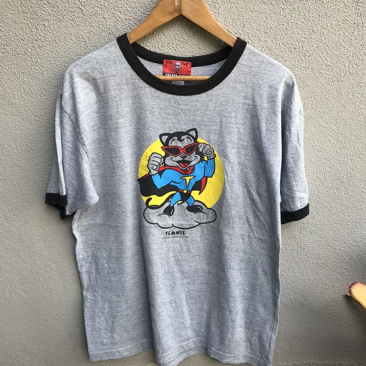 Japanese Brand CREAM SODA ringer tee punk japanese Size US L / EU 52-54 / 3 - 2 Thumbnail