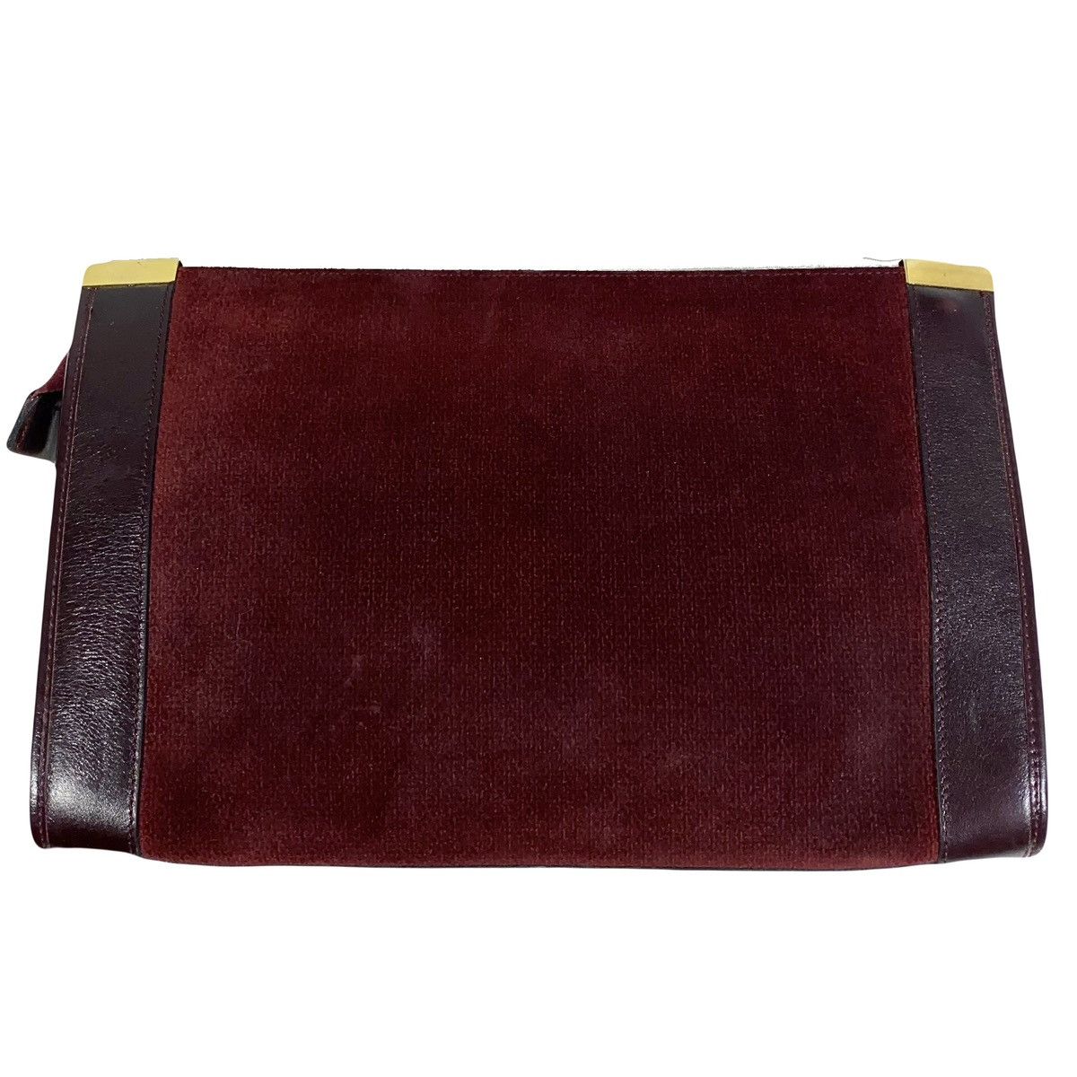 Charles Jourdan Sac Pochette Chic Cuir Velours Vintage Charles Jourdan Paris Size ONE SIZE - 4 Thumbnail