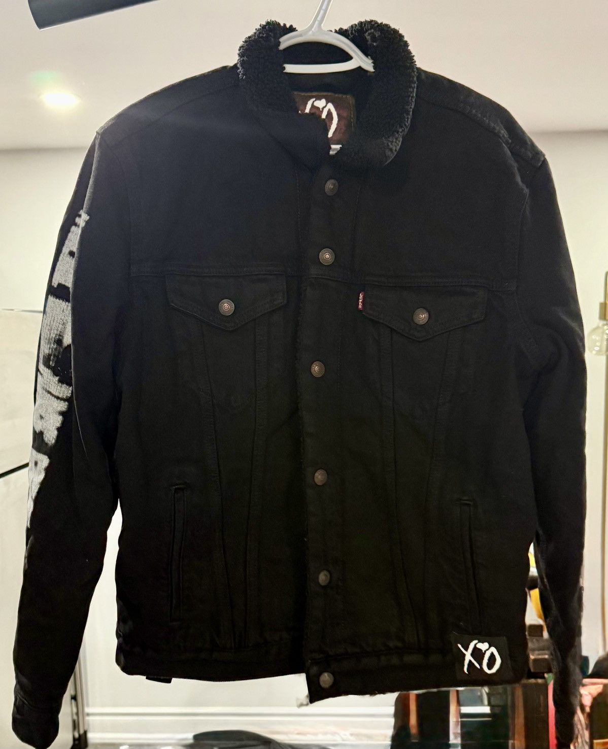 Levi's × The Weeknd × XO Levi's × The Weeknd × XO Black Jeans Jacket Size US L / EU 52-54 / 3 - 3 Thumbnail