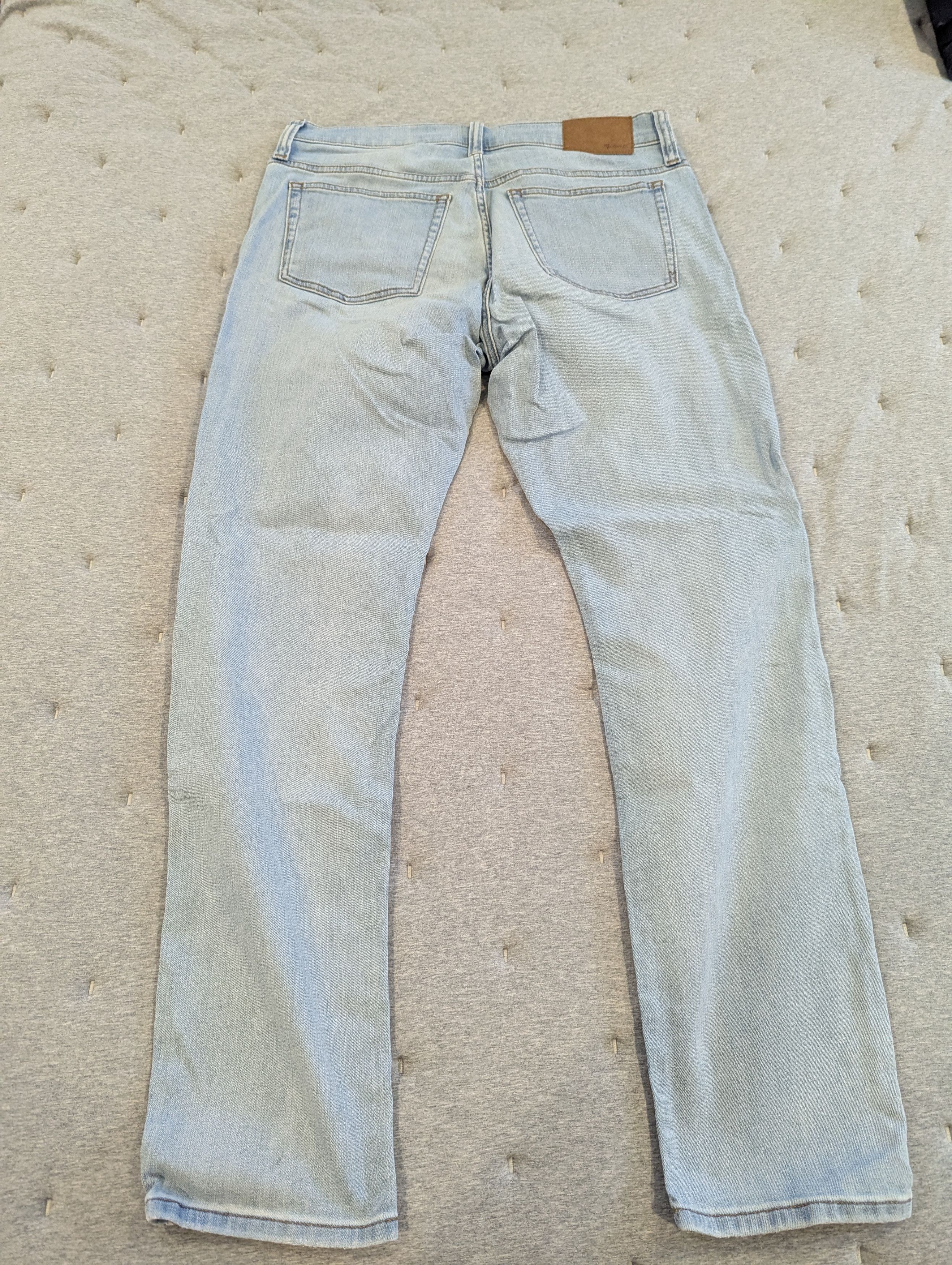Madewell Athletic Slim Stretch Denim 33x32 Size US 33 - 2 Thumbnail