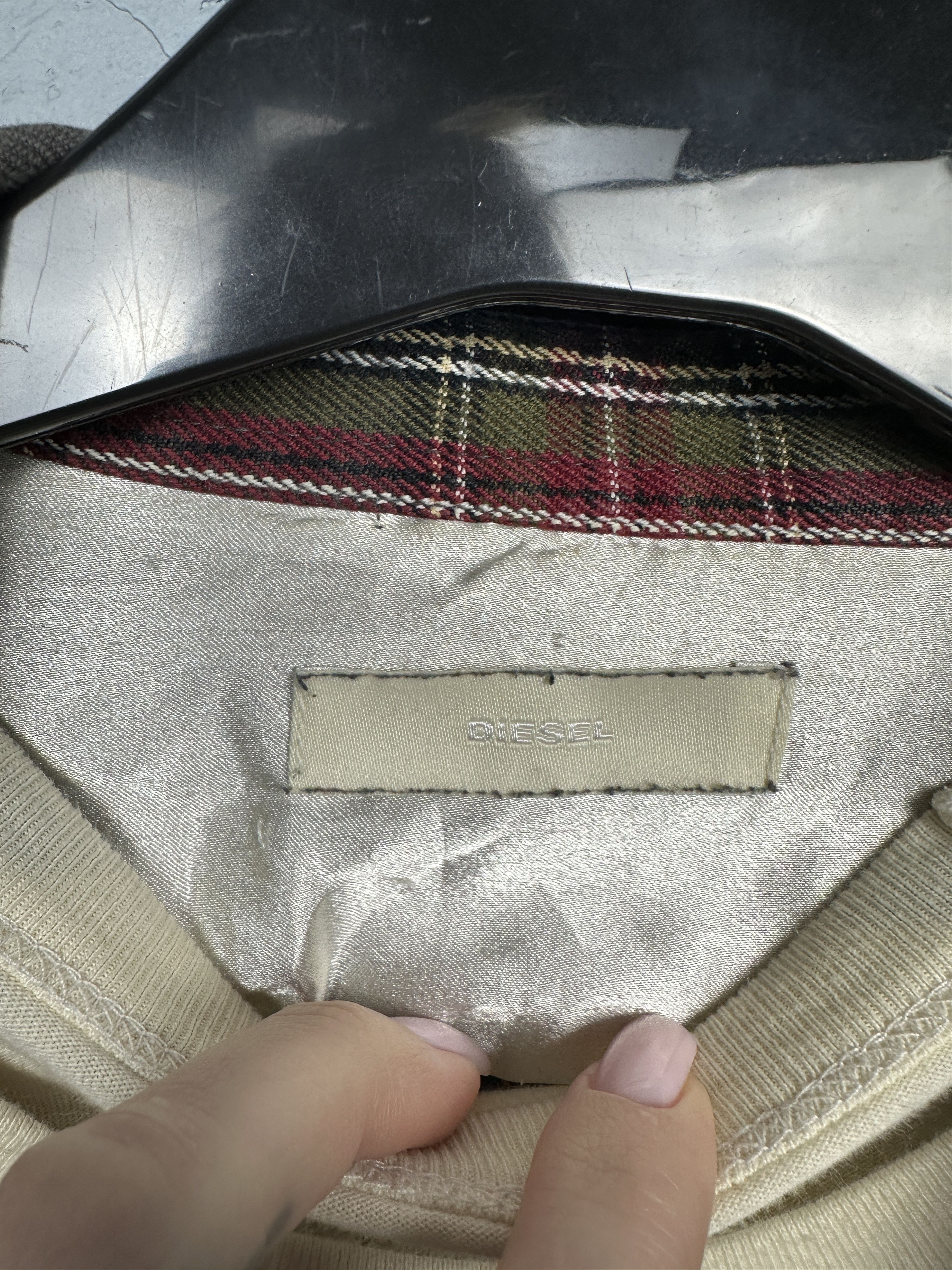 Diesel Diesel Vintage Mens Flannel Plaid Shirt Size US L / EU 52-54 / 3 - 3 Thumbnail
