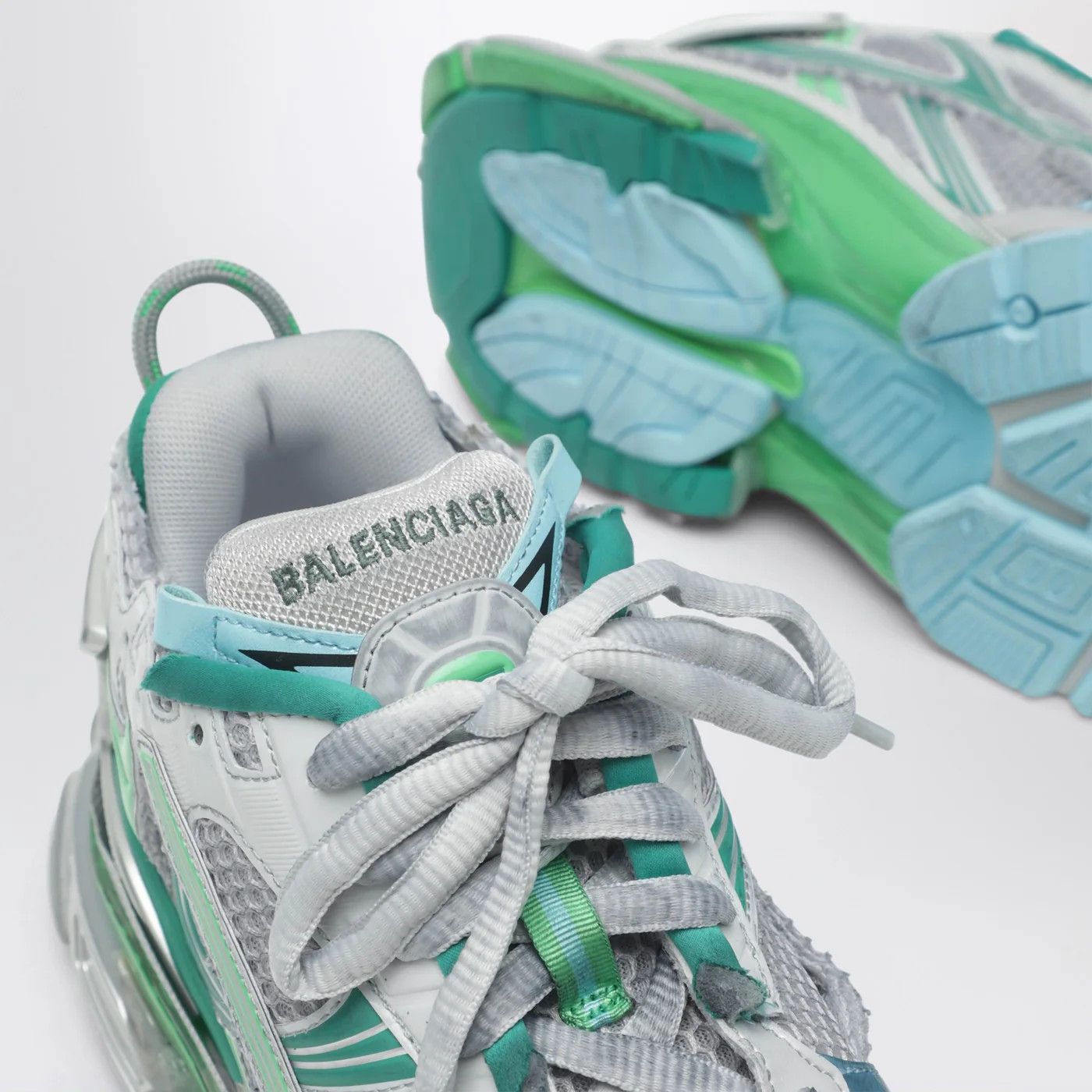 Balenciaga o1d2blof0426 Runner Sneakers in Multicolor Size US 11 / IT 41 - 5 Thumbnail