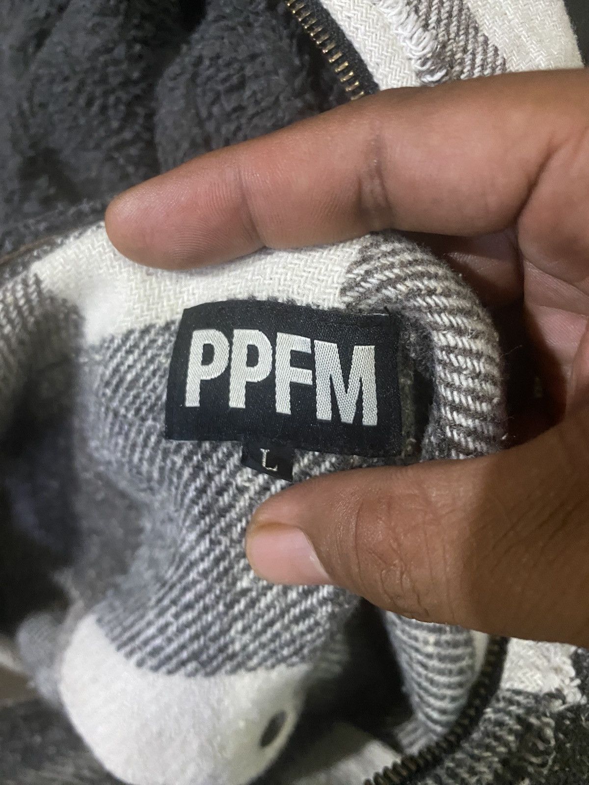 PPFM PPFM FULLY ZIPPER HOODIE Size US L / EU 52-54 / 3 - 6 Thumbnail