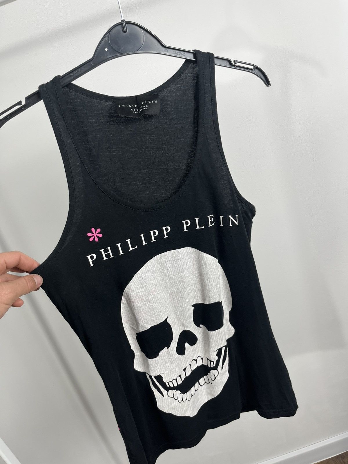 Philipp Plein Philipp Plein Skull Tank Top Black Women’s Limited Edition Size S / US 4 / IT 40 - 5 Thumbnail