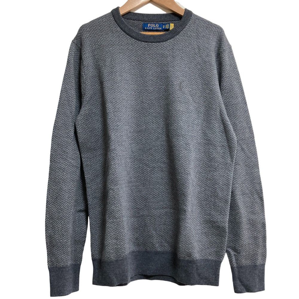 Ralph Lauren Ralph Lauren Polo Ralph Lauren Washable Merino Wool Herringbone Knit Sweater Textile Tops DUTY FREE for USA Size ONE SIZE - 1 Thumbnail