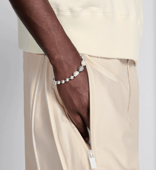 Dior o1w1db11225 B2291H Size : OS / Bracelet in Silver/White Size ONE SIZE - 3 Thumbnail