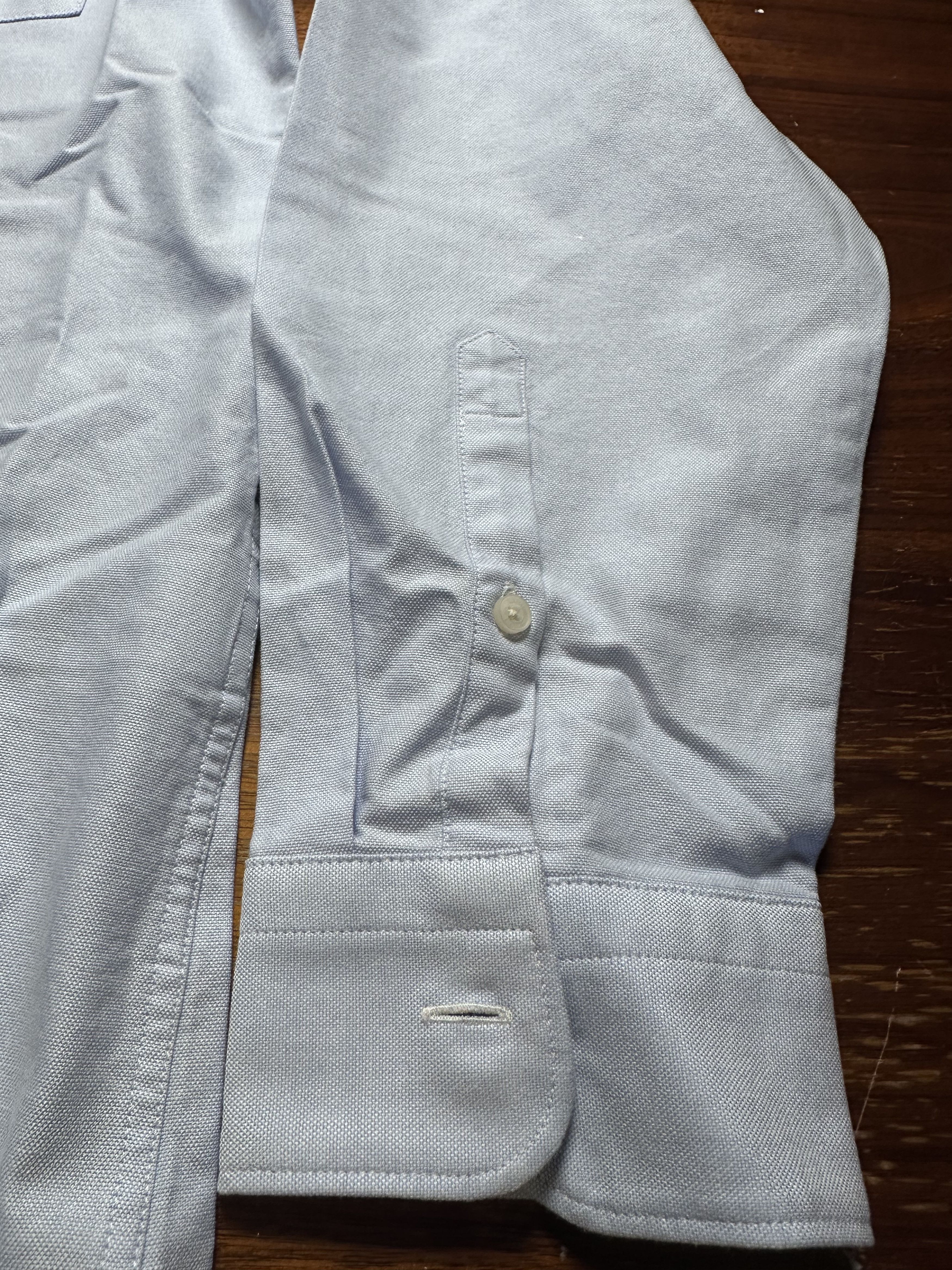 Reiss Reiss Greenwich Oxford Slim Fit Shirt Blue XXL Never Worn Size US XXL / EU 58 / 5 - 3 Thumbnail