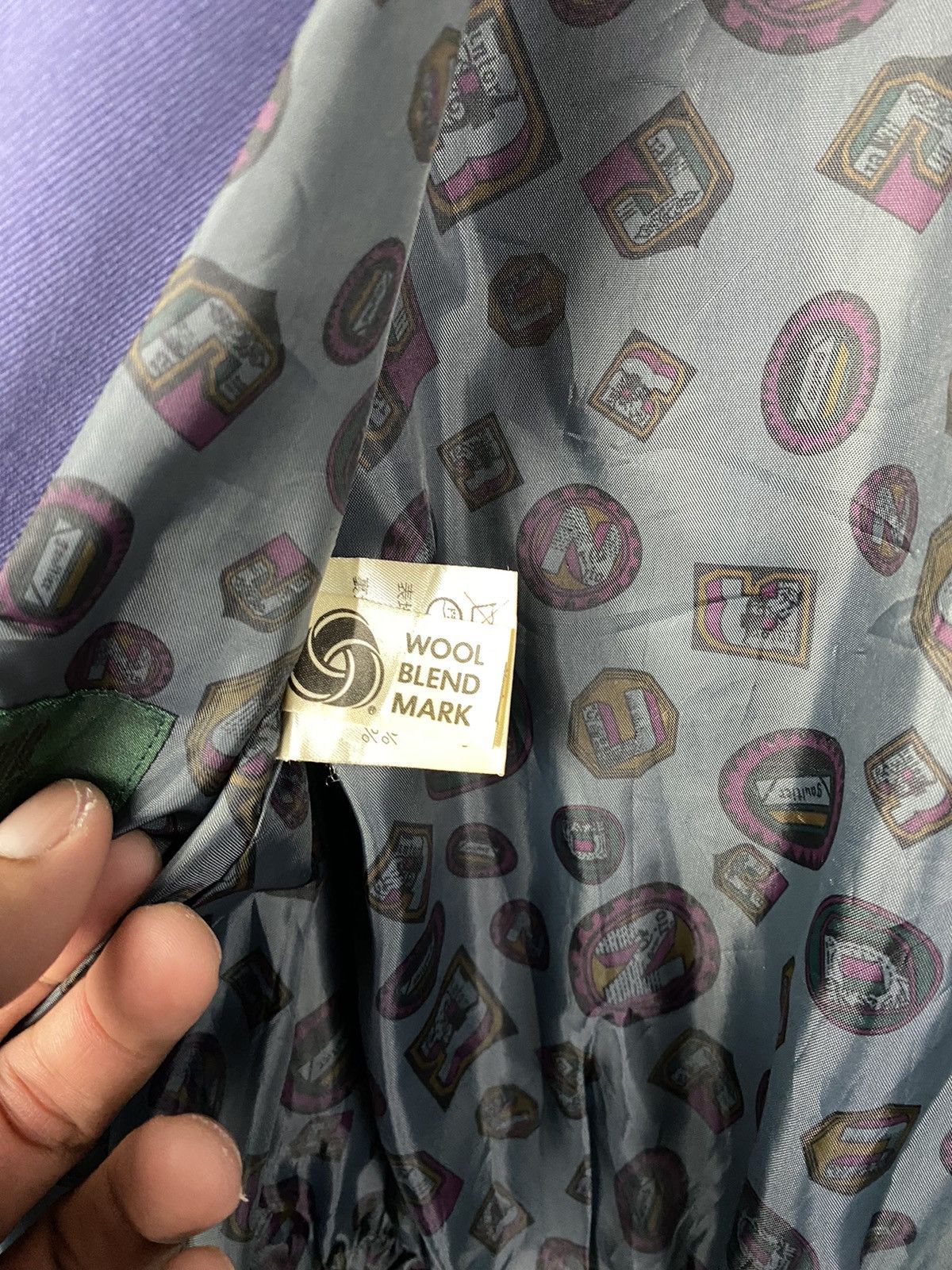Jean Paul Gaultier ✅️Vintage Junior Gaultier Blazer Jacket Purple Size M / US 6-8 / IT 42-44 - 14 Thumbnail