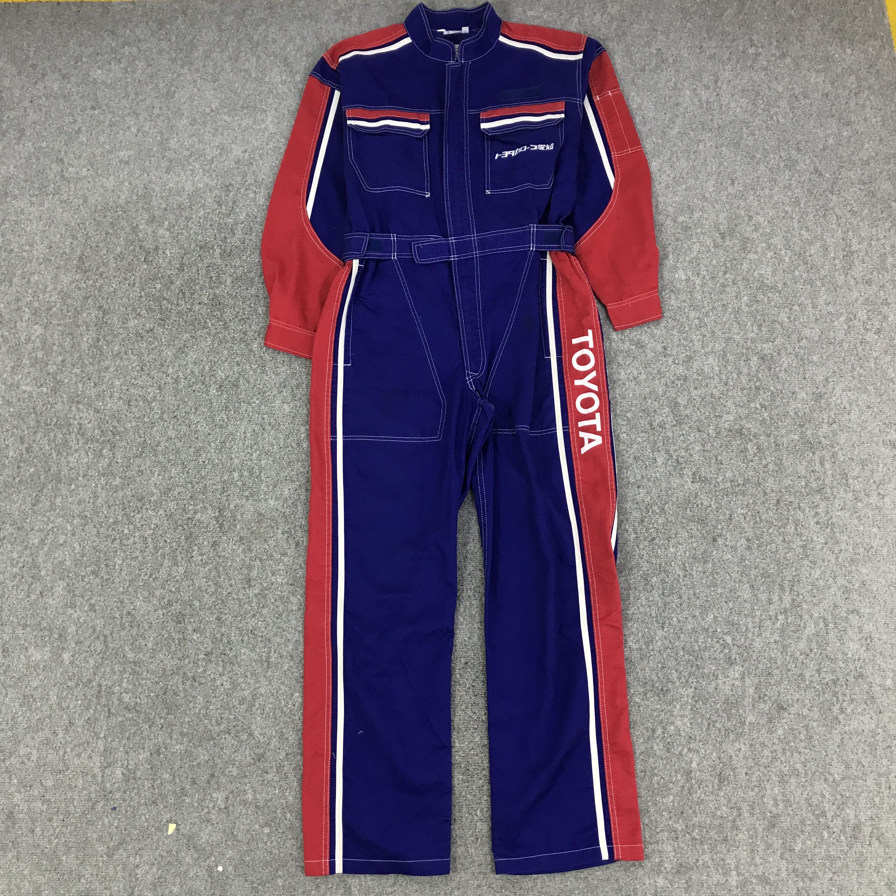 Japanese Brand TOYOTA COROLLA RACING COVERALL K90B6 Size US L / EU 52-54 / 3 - 2 Thumbnail