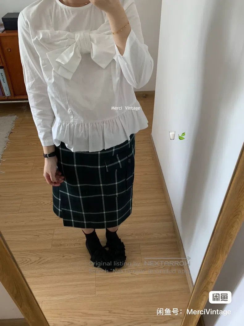 Comme des Garcons Comme Des Garcons Rare Bow Shirt Size XS / US 0-2 / IT 36-38 - 1 Thumbnail