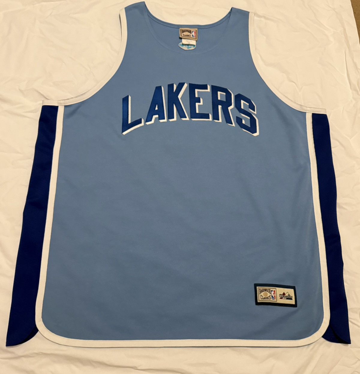 Majestic 3x Los Angeles Lakers Hardwood Classics Majestic NBA jersey Size US XXL / EU 58 / 5 - 1 Thumbnail