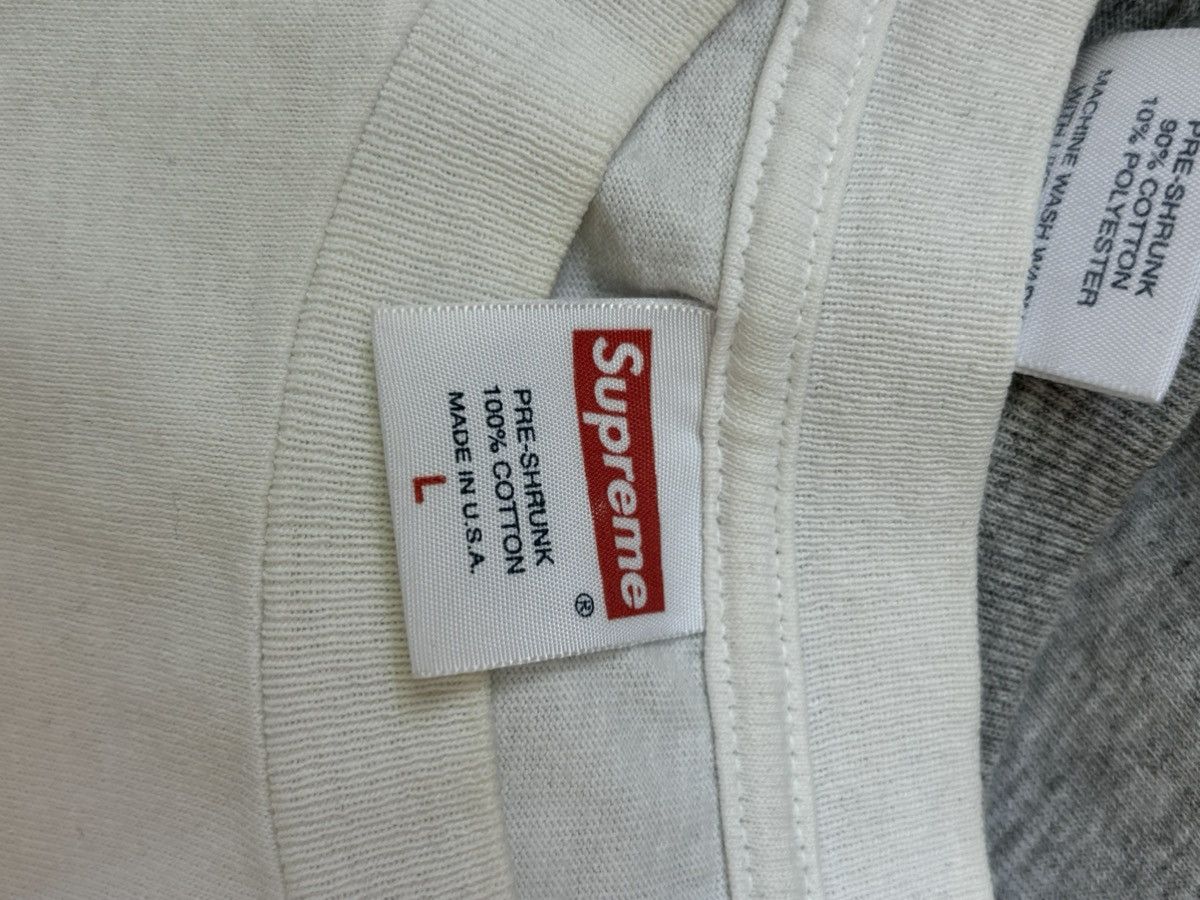 Supreme IBCA supreme tee bundle 2/4 color ways (White,Grey) Size US L / EU 52-54 / 3 - 5 Thumbnail