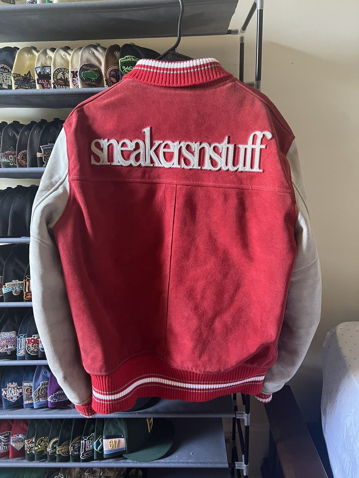 Sneakersnstuff × Vanson Leathers Vanson x Sneakersnstuff Suede Jacket Size XL Size US XL / EU 56 / 4 - 2 Thumbnail