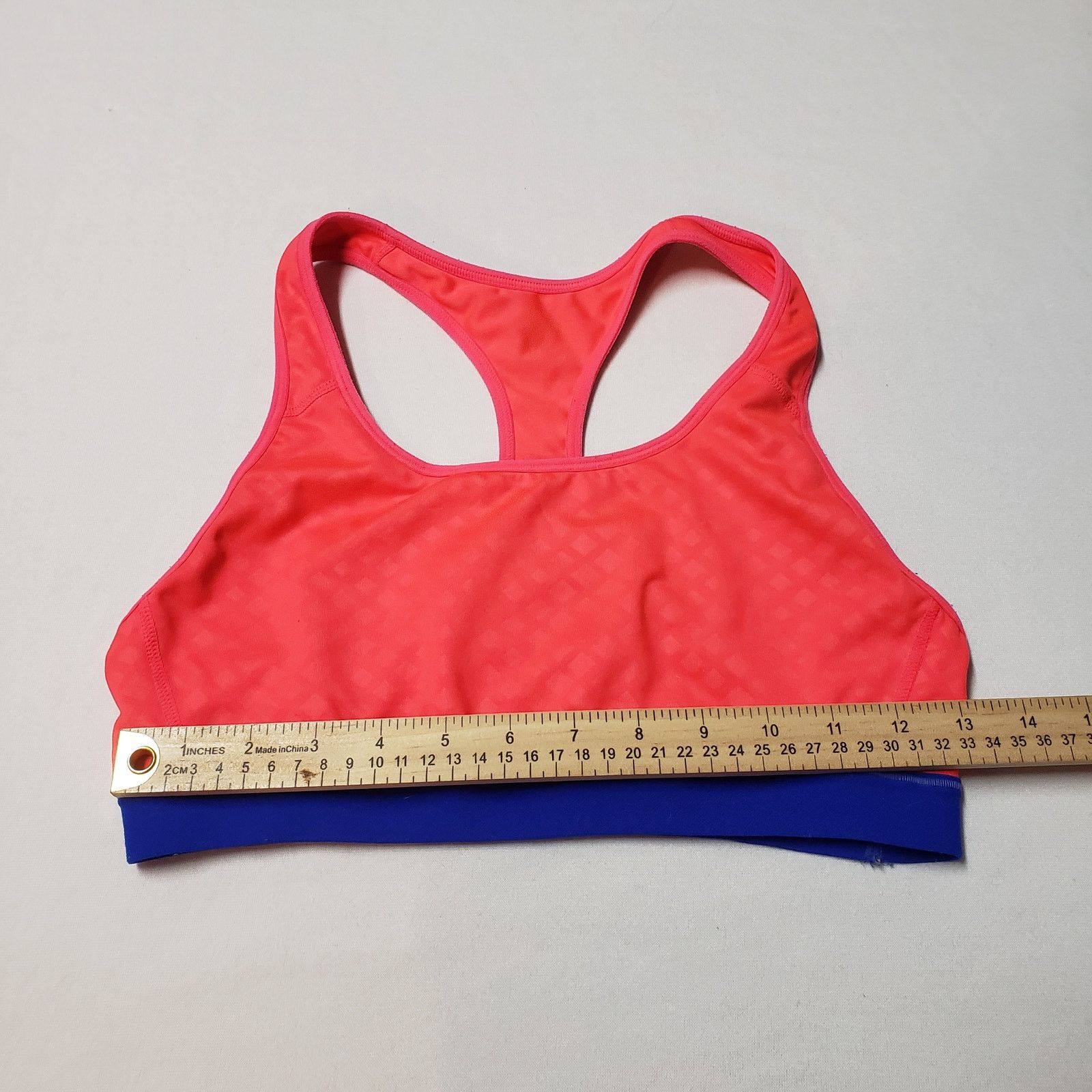 Champion Champion Bra Womens Small Power Core Orange Blue Sports Bra Size ONE SIZE - 10 Thumbnail