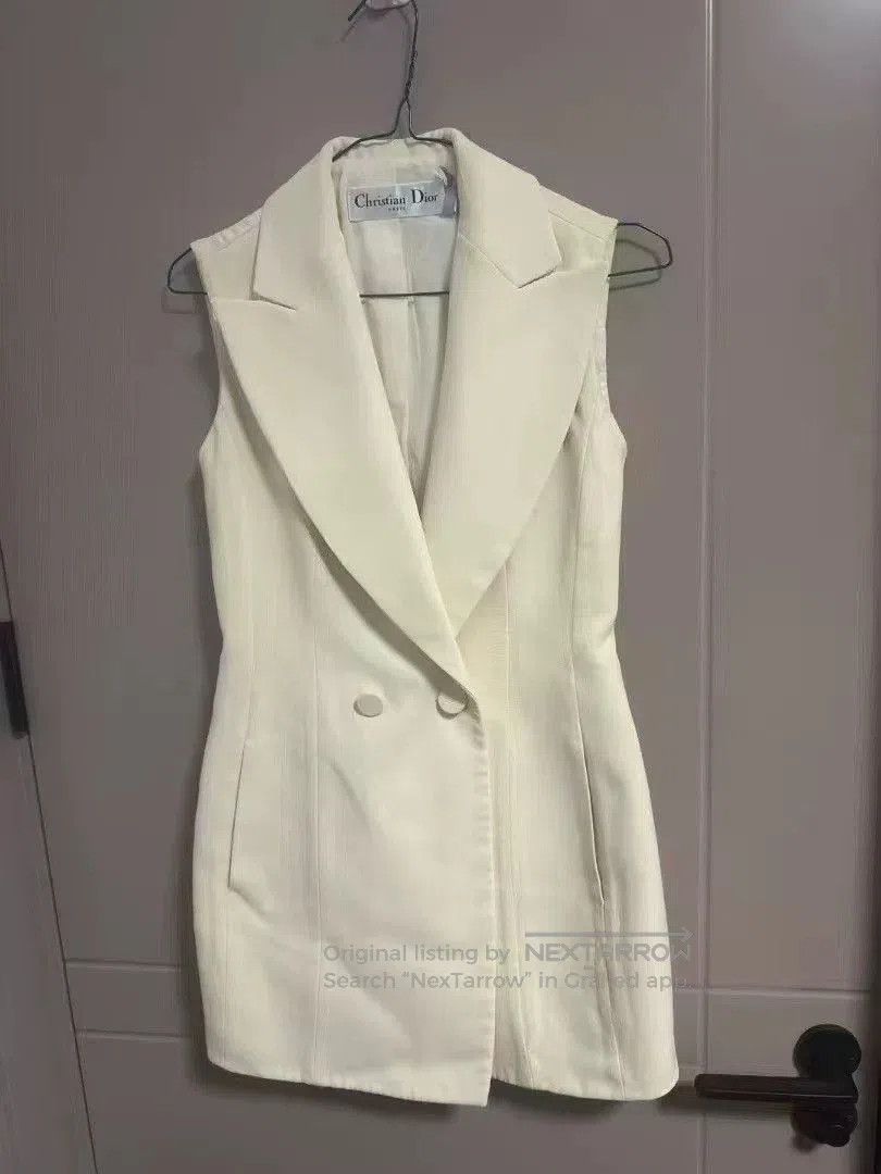 Dior Dior Badge Vest Dress. Size XXS / US 00 / IT 34 - 1 Thumbnail