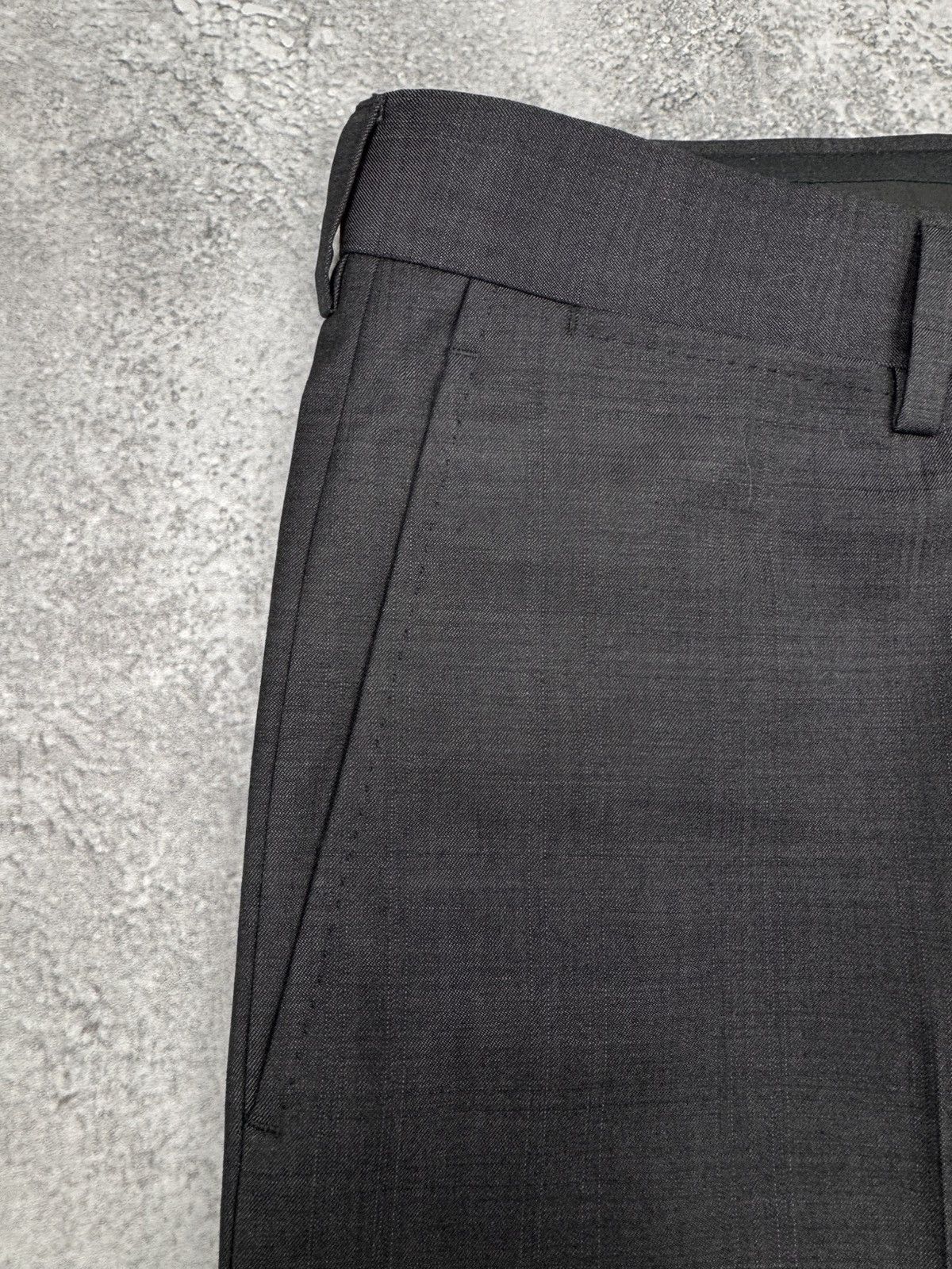 Versace Versace Men Check Suit Set Dark Grey Size M Size 50R - 16 Thumbnail