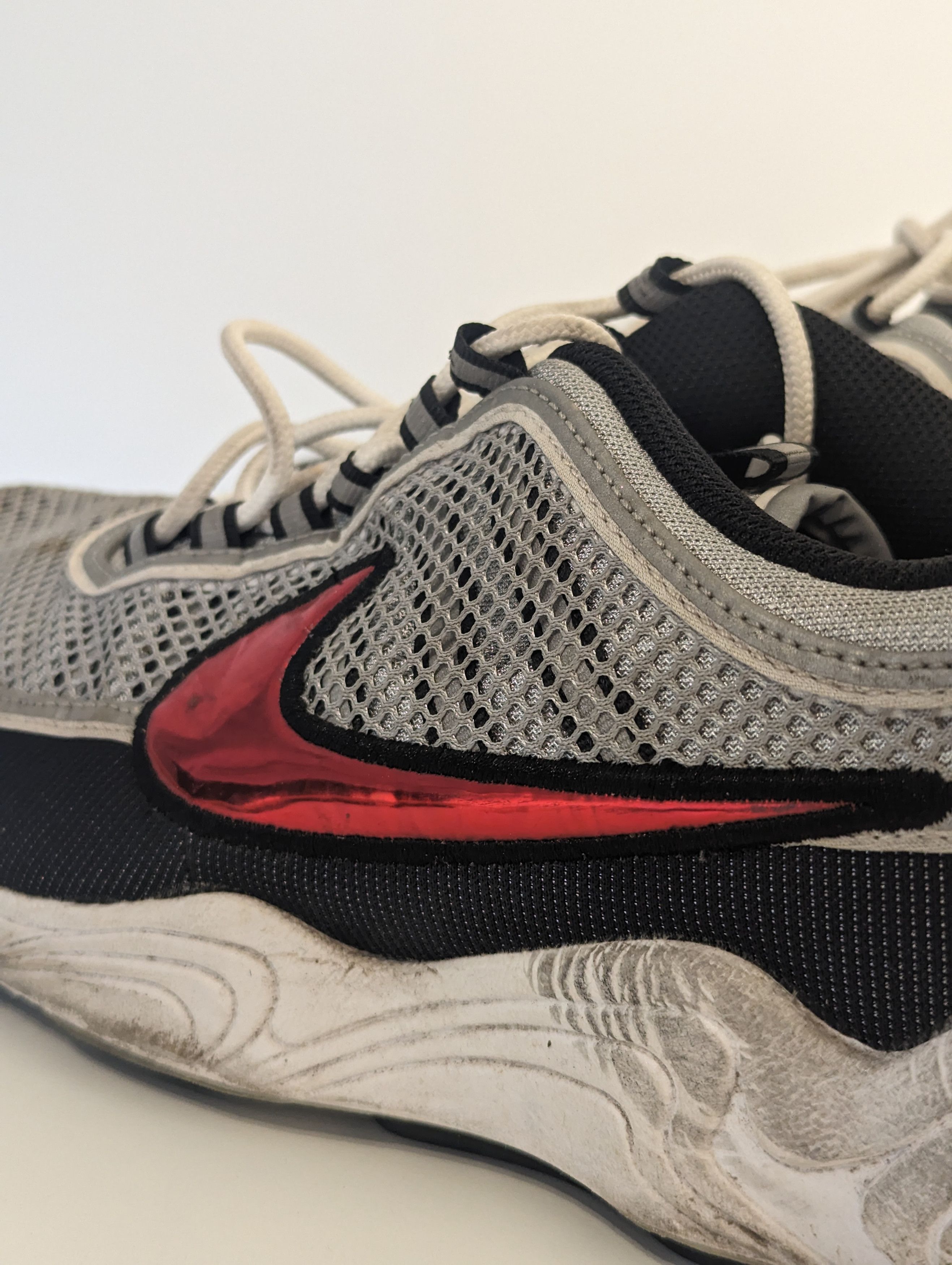 Nike Nike Air Zoom Spiridon OG 'Black Sport Red' 2016 Size US 12 / EU 45 - 6 Thumbnail