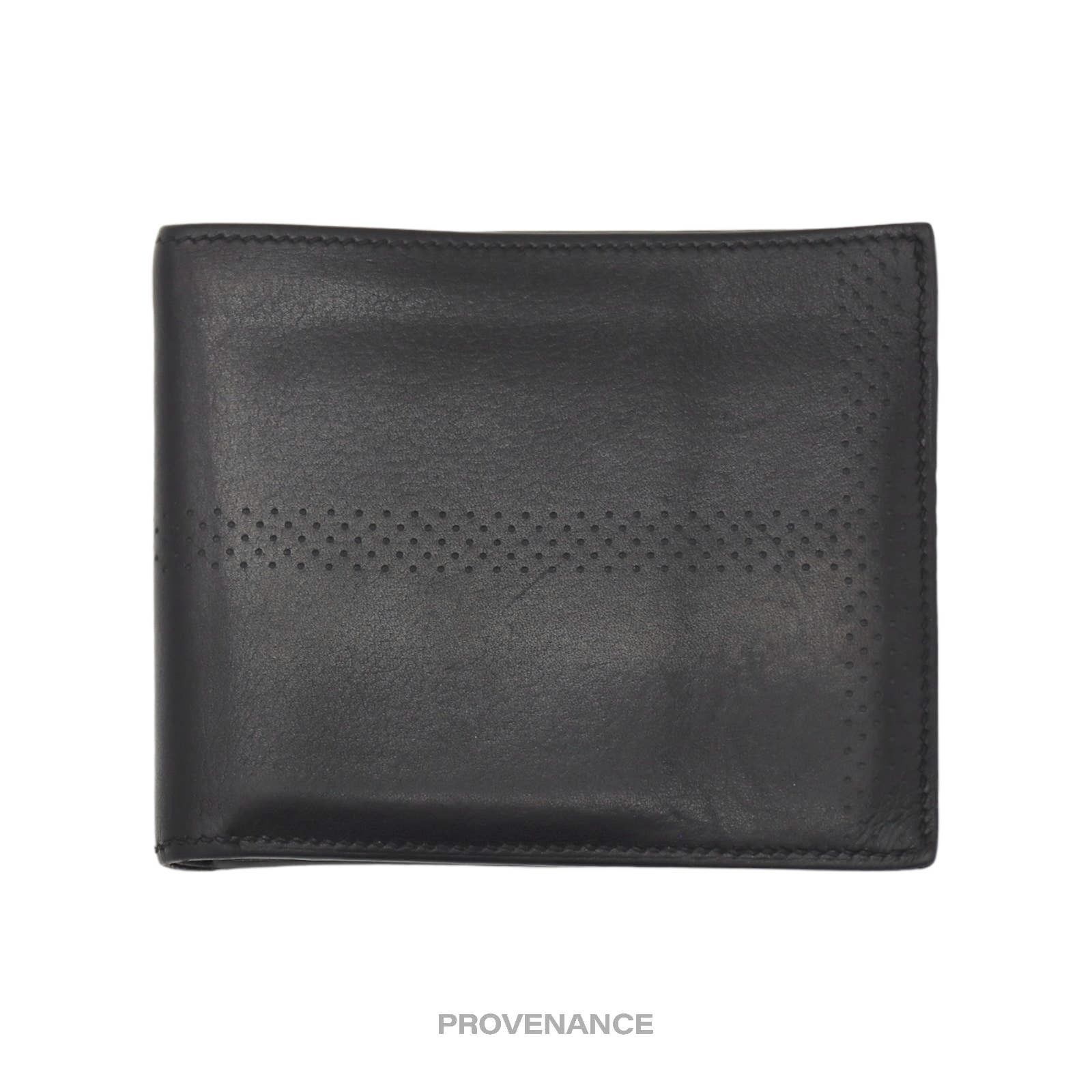 Hermes 🔴 Hermès 8CC Bifold Wallet - Black Perforated H Size ONE SIZE - 2 Thumbnail
