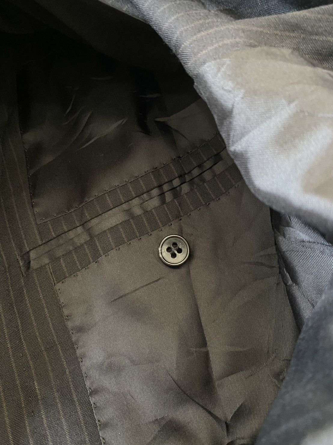 Yohji Yamamoto Yohji Yamamoto Sacsny Y’Saccs Blazer Size 42R - 9 Thumbnail