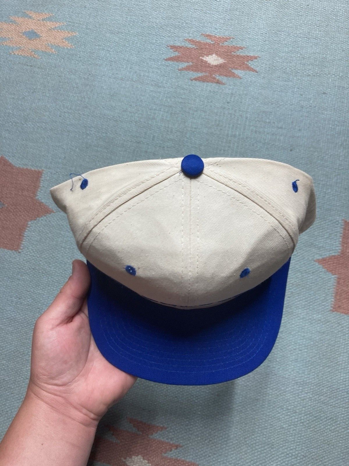 Vintage SnapBack hat dresser industries Michigan blue logo Size ONE SIZE - 3 Thumbnail