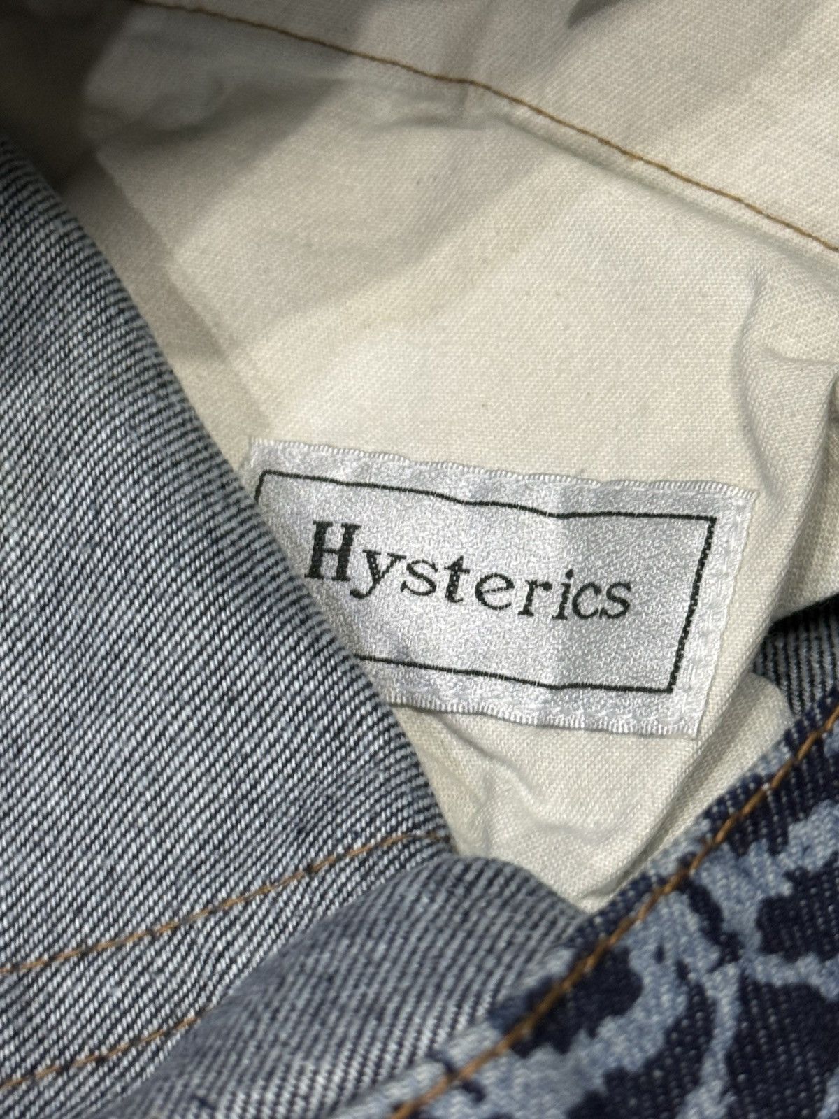 Hysteric Glamour Hysteric Glamour archive skull pattern denim jeans Size US S / EU 44-46 / 1 - 6 Thumbnail
