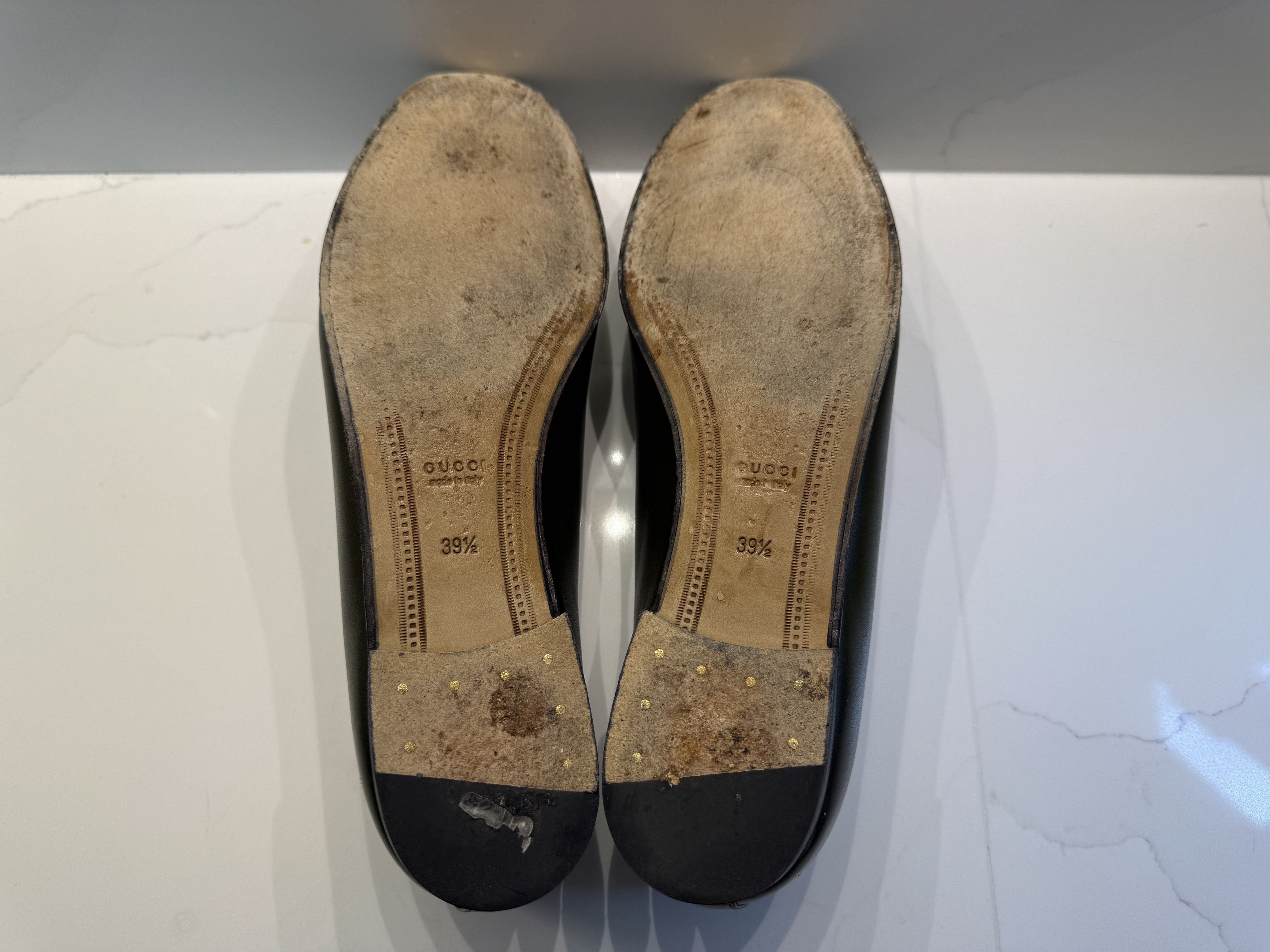 Gucci Gucci Luscious Green Jordaan Leather Loafers Size US 9.5 / IT 39.5 - 5 Thumbnail