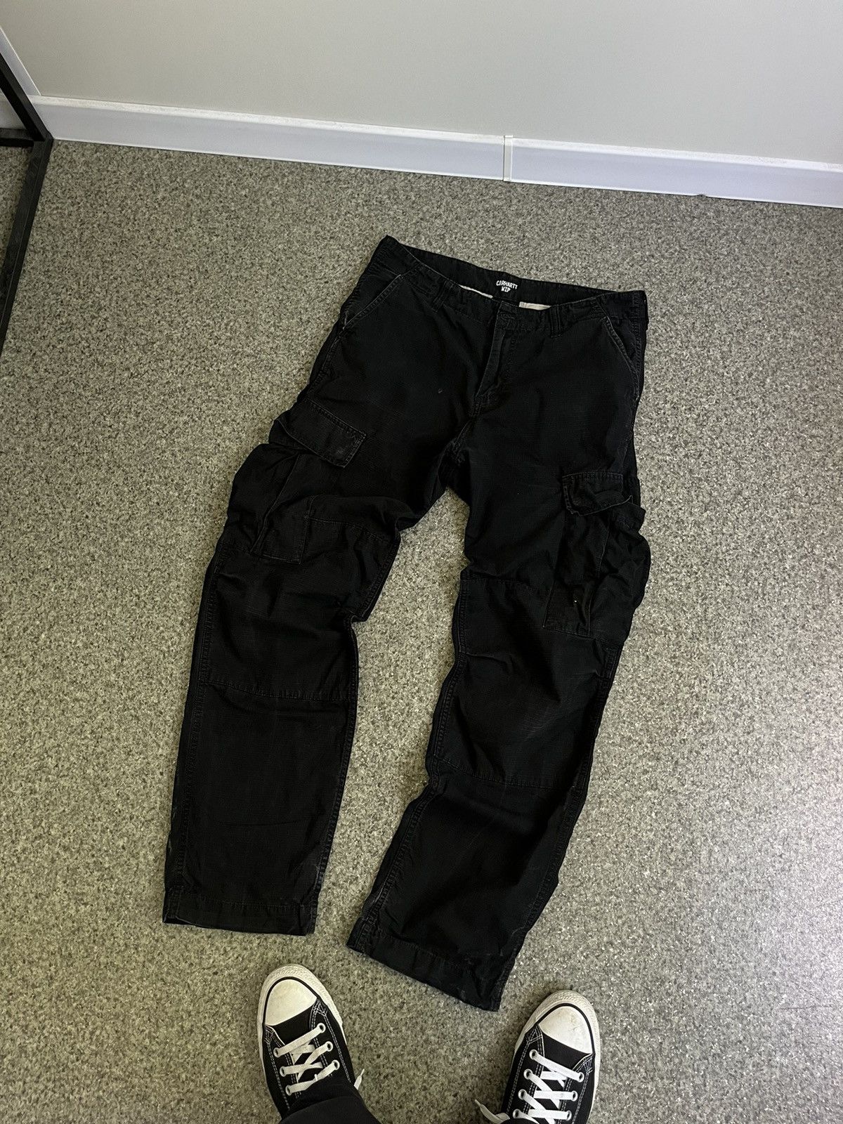 Carhartt × Carhartt Wip Distressed Carhartt cargo pants w32 l32 Size US 32 / EU 48 - 3 Thumbnail
