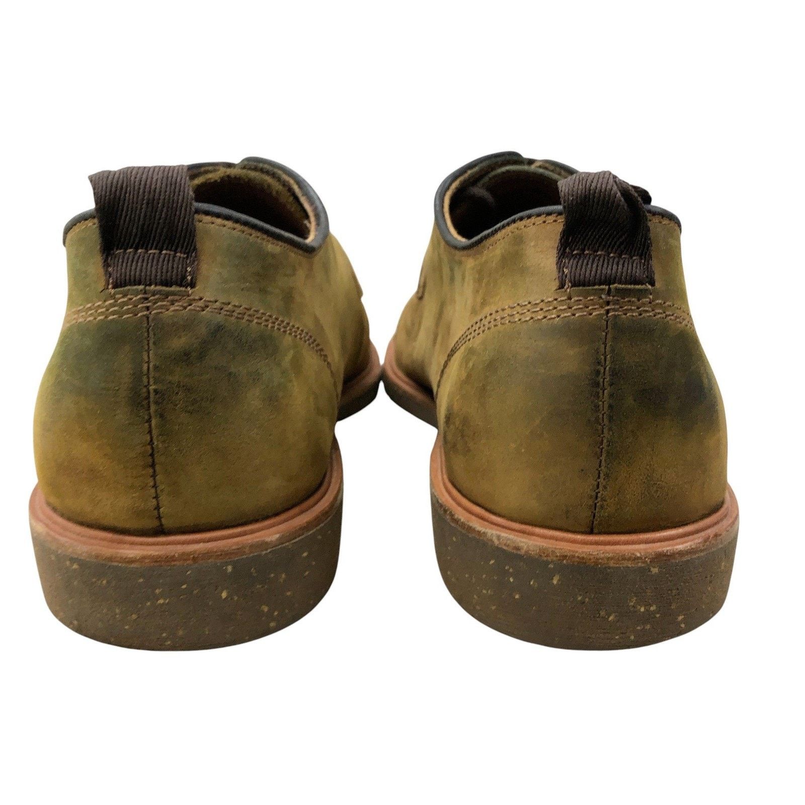Warfield & Grand Warfield & Grand Shoes 9.5 Olive Suede Cap Toe Derby Leather Size US 9.5 / EU 42-43 - 4 Thumbnail