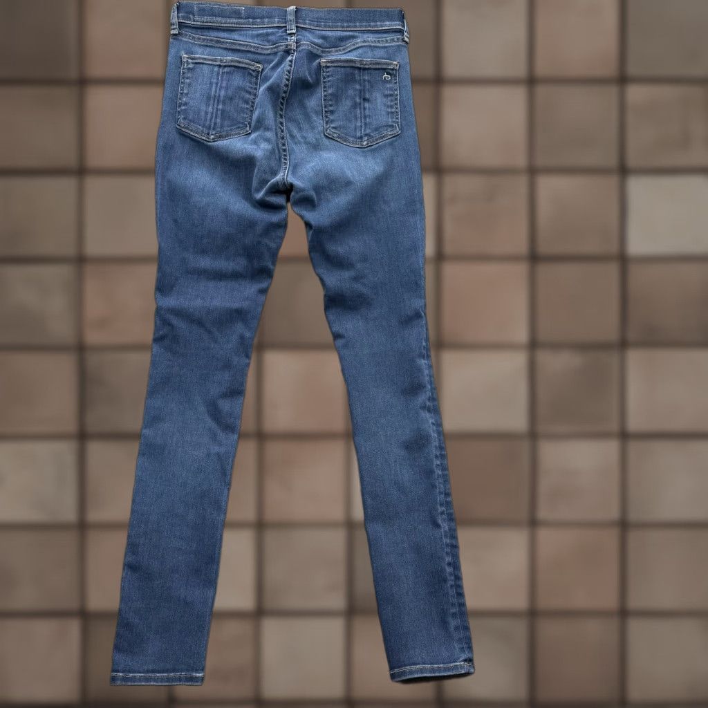 Rag & Bone VINTAGE Rag & Bone Jeans Womens 29 Blue High Rise Skinny Bedford Stretch Denim Size 29" - 1 Thumbnail