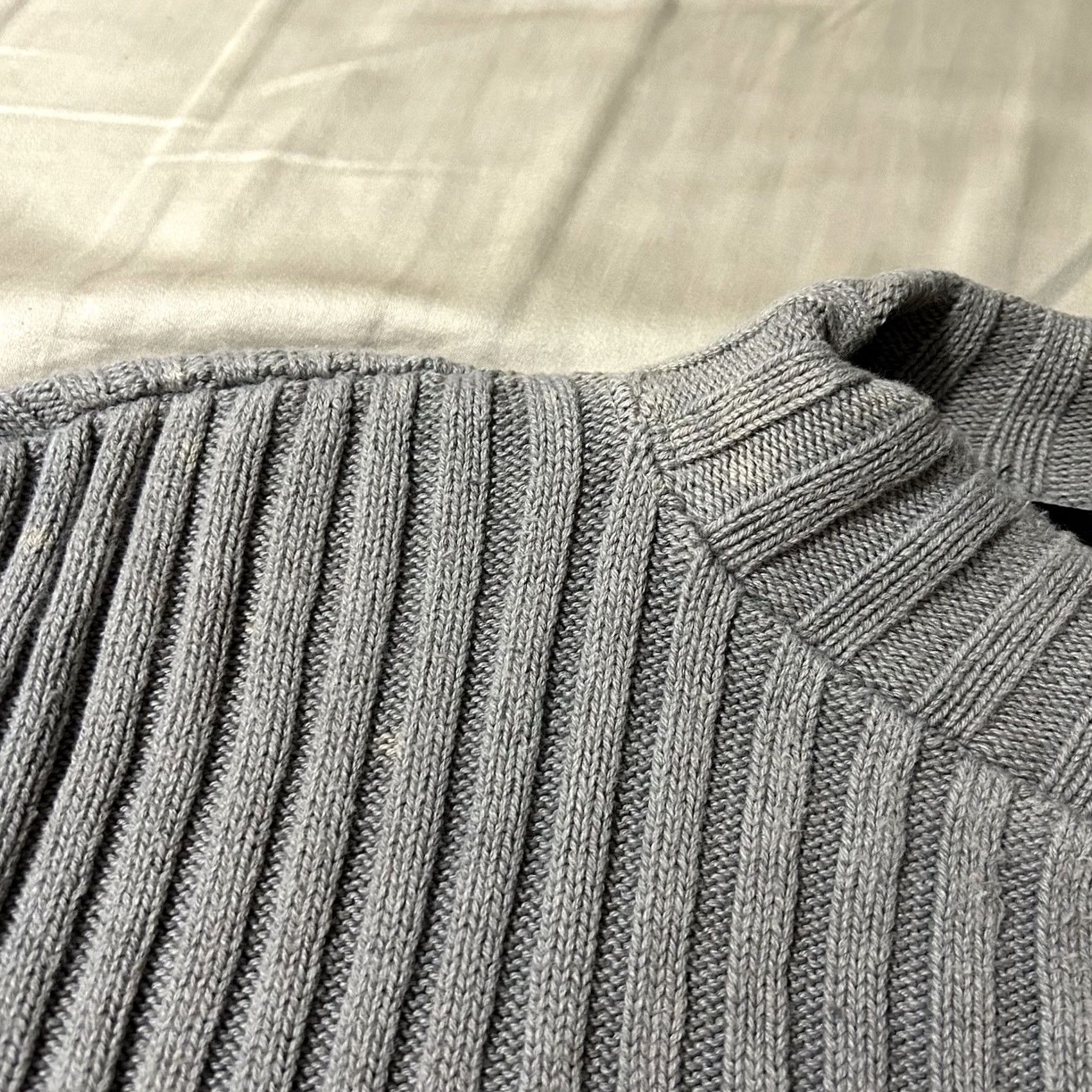 Harley Davidson VINTAGE Harley-Davidson Knit Striped Biker Sweater Size L Gray Men Pullover Knit 90s Theme Sweater Size US L / EU 52-54 / 3 - 3 Thumbnail