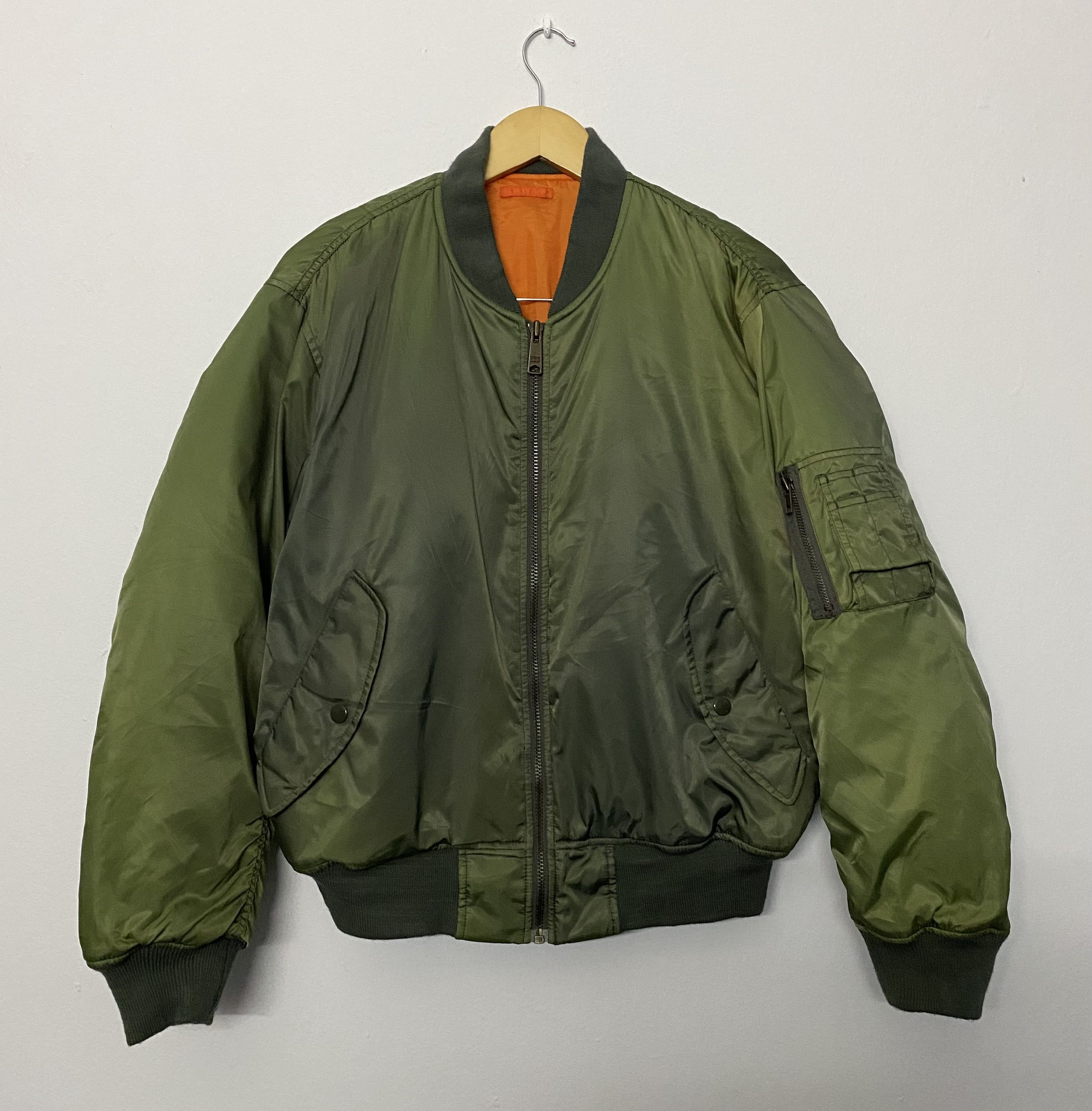 Jil Sander × Uniqlo +J Hybrid Down Oversized MA-1 Bomber Jacket