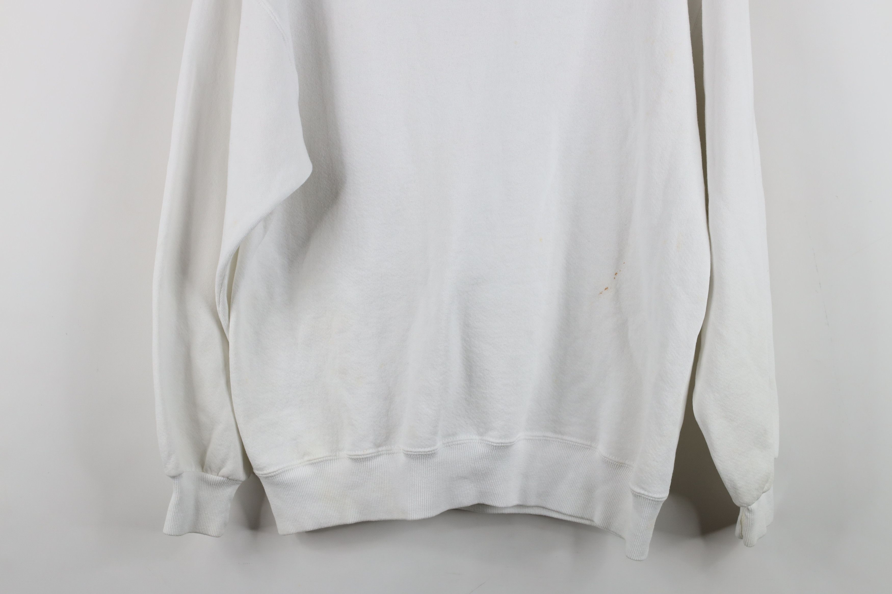 Vintage Vintage 90s Streetwear Glue Paint Geometric Sweatshirt Size L / US 10 / IT 46 - 15 Thumbnail