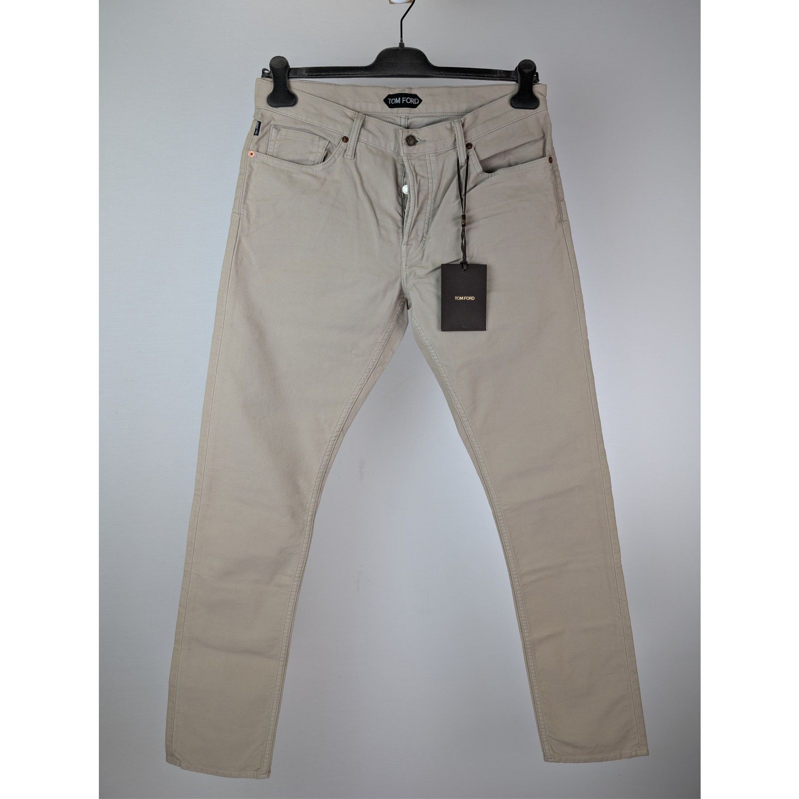 Tom Ford o1rshd1 Slim-Fit Denim Jeans in Camel Size US 34 / EU 50 - 9 Thumbnail