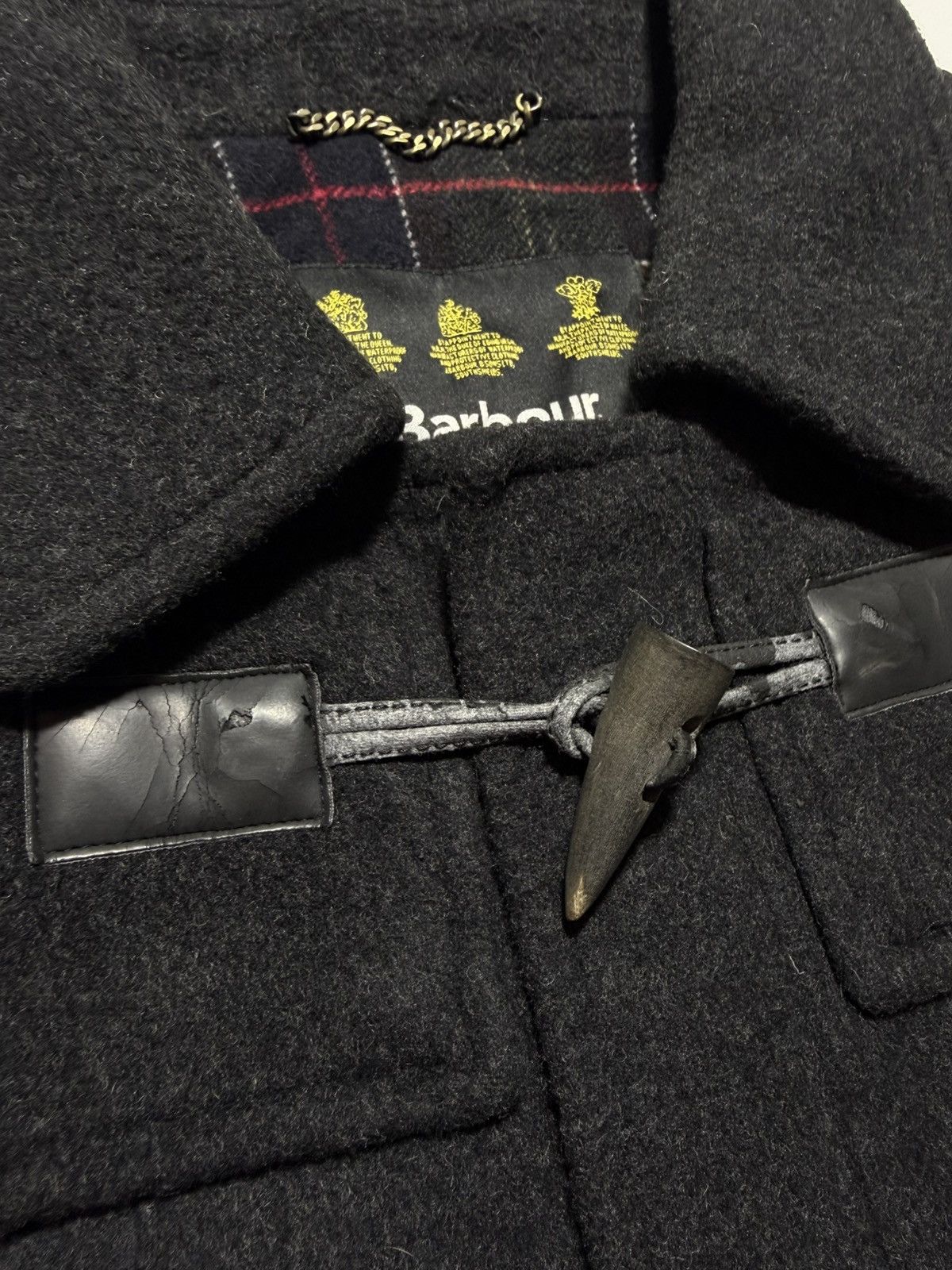 Barbour Vintage Barbour Duffle Wool Coat Size US XXL / EU 58 / 5 - 12 Thumbnail