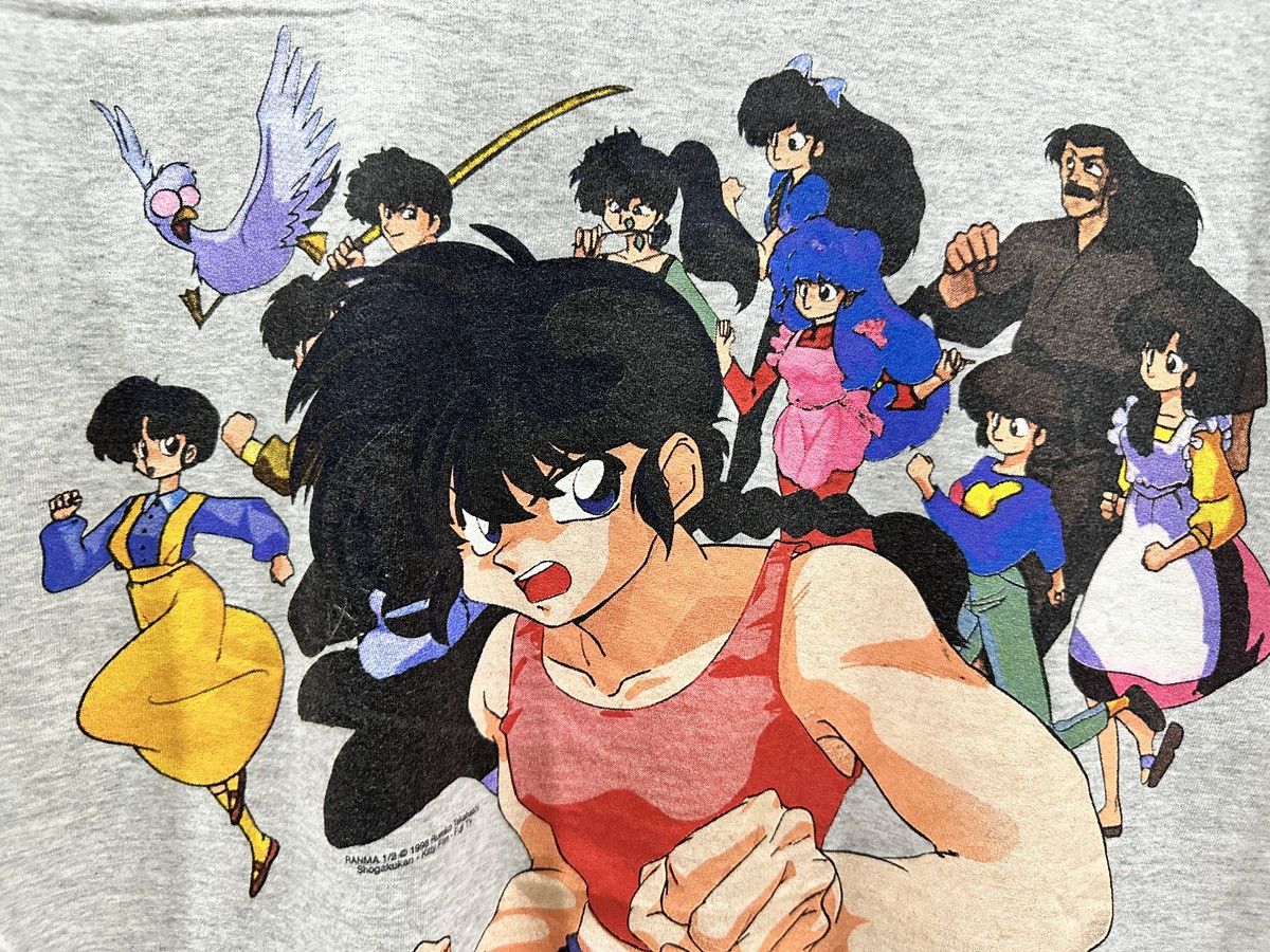 Cartoon Network × Japanese Brand × Vintage vintage 1998 RANMA 1/2 anime screen stars promo t-shirts Size US L / EU 52-54 / 3 - 3 Thumbnail