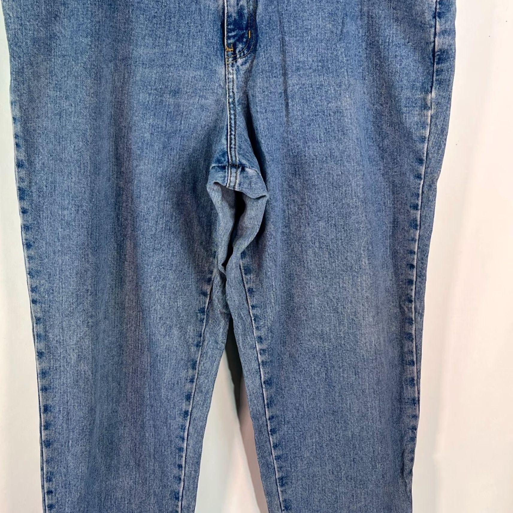 Vintage VINTAGE Just My Size Womens High Rise Boot Cut Blue Denim Jeans Size 18X31 Size 40" / US 18 - 3 Thumbnail