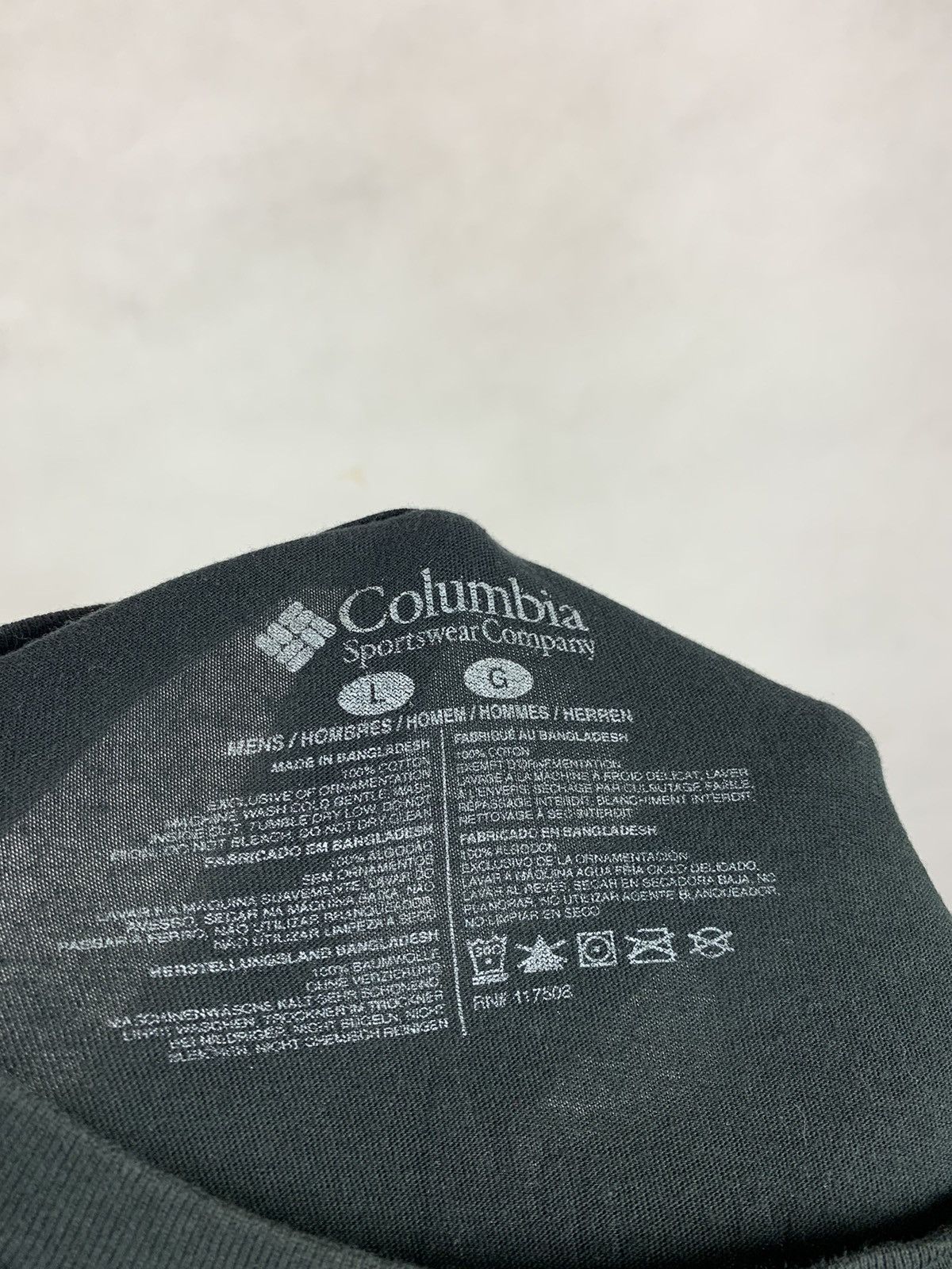 Columbia Steals! Columbia Performance Hiking Gear Big Logo Tee Size US L / EU 52-54 / 3 - 7 Thumbnail