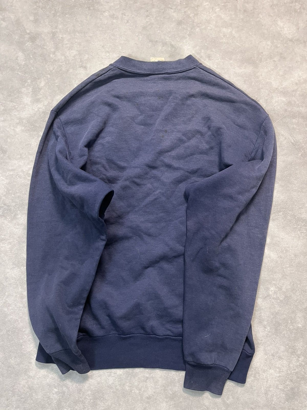 Vintage Vintage Thrashed US NAVY Jerzees sweatshirt Size US M / EU 48-50 / 2 - 5 Thumbnail