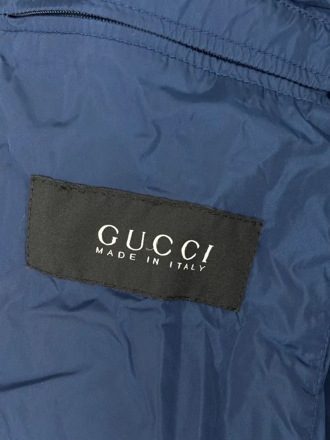 Gucci AW2010 Gucci Blue Hooded Quilted Puffer Jacket Size US L / EU 52-54 / 3 - 10 Thumbnail