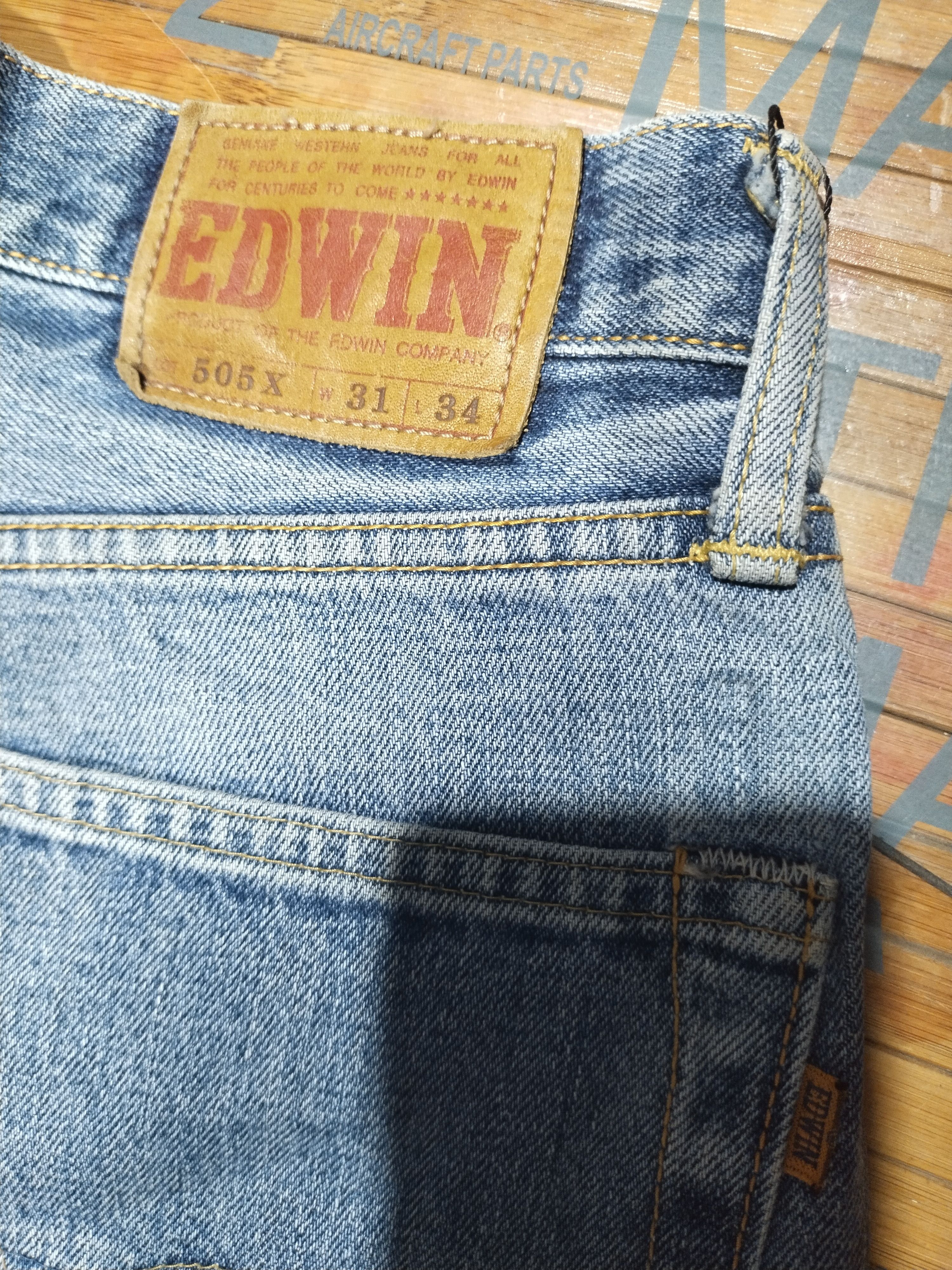 Japanese Brand Jeans Edwin 505X/Redline Size US 31 - 8 Thumbnail