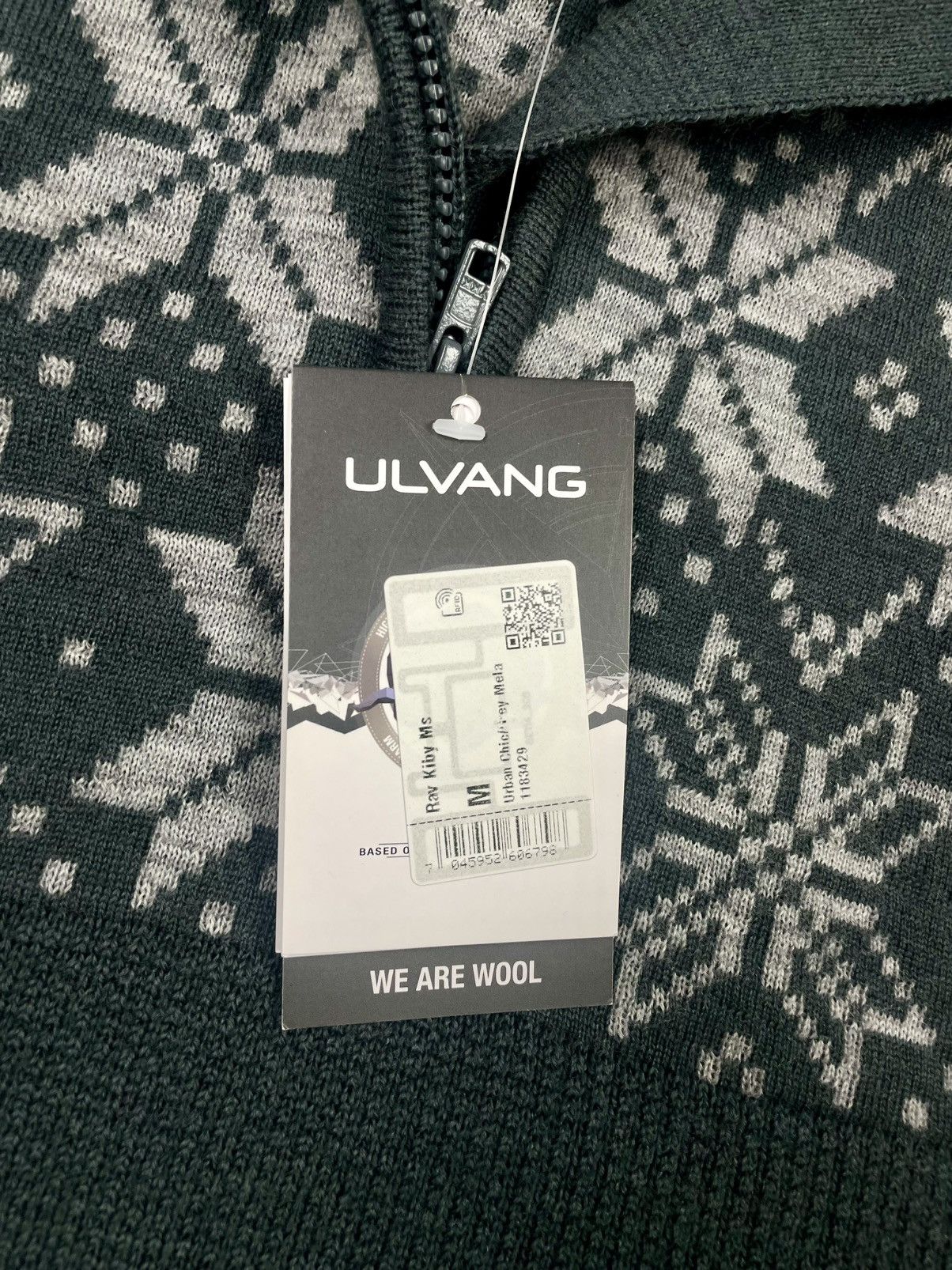 Ulvang Ulvang M HalfZip Quarter-Zip Wool Sweater Dark Green Ski egv Size US M / EU 48-50 / 2 - 5 Thumbnail