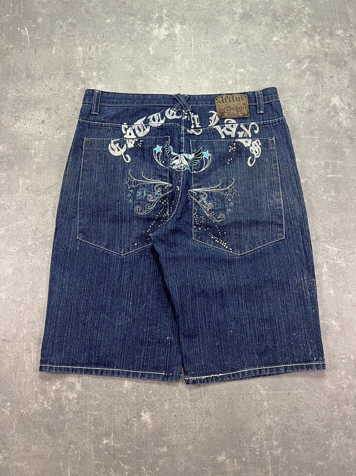 Artful Dodger Artful Dodger Paint Splattered Big Pockets Baggy Jorts Short Size US 36 / EU 52 - 1 Thumbnail