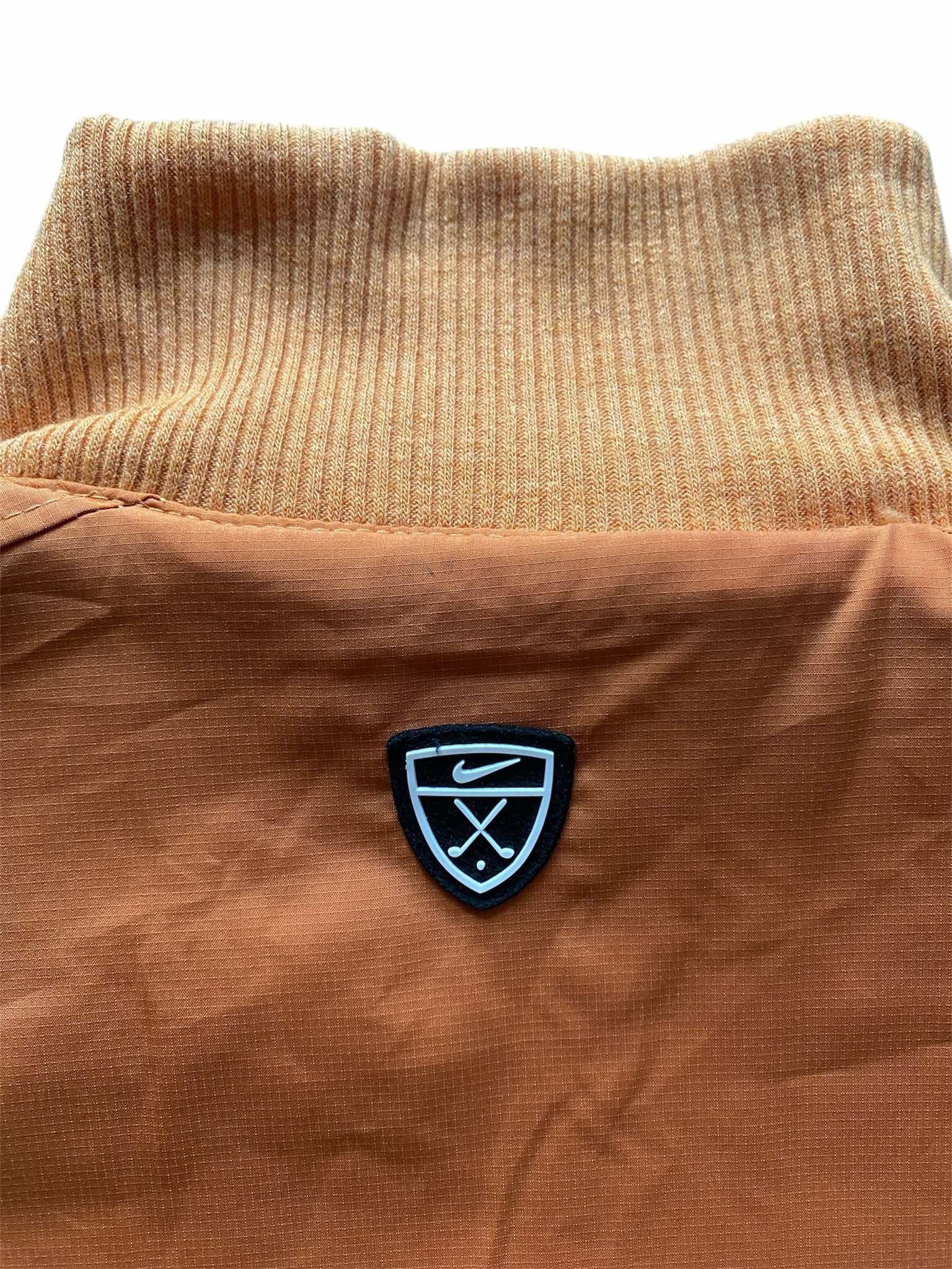 Nike Nike Reversible Orange Long Sleeve 1/4 Zip Up Swoosh Logo Size US M / EU 48-50 / 2 - 8 Thumbnail