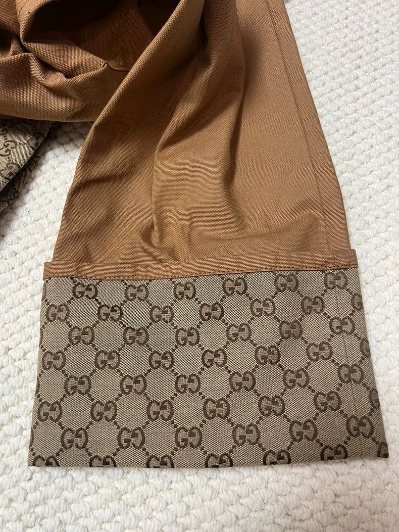 Gucci Gucci SS23 GG Full Print Logo Flip Jeans 2502-Nextarrow Size US 30 / EU 46 - 8 Thumbnail