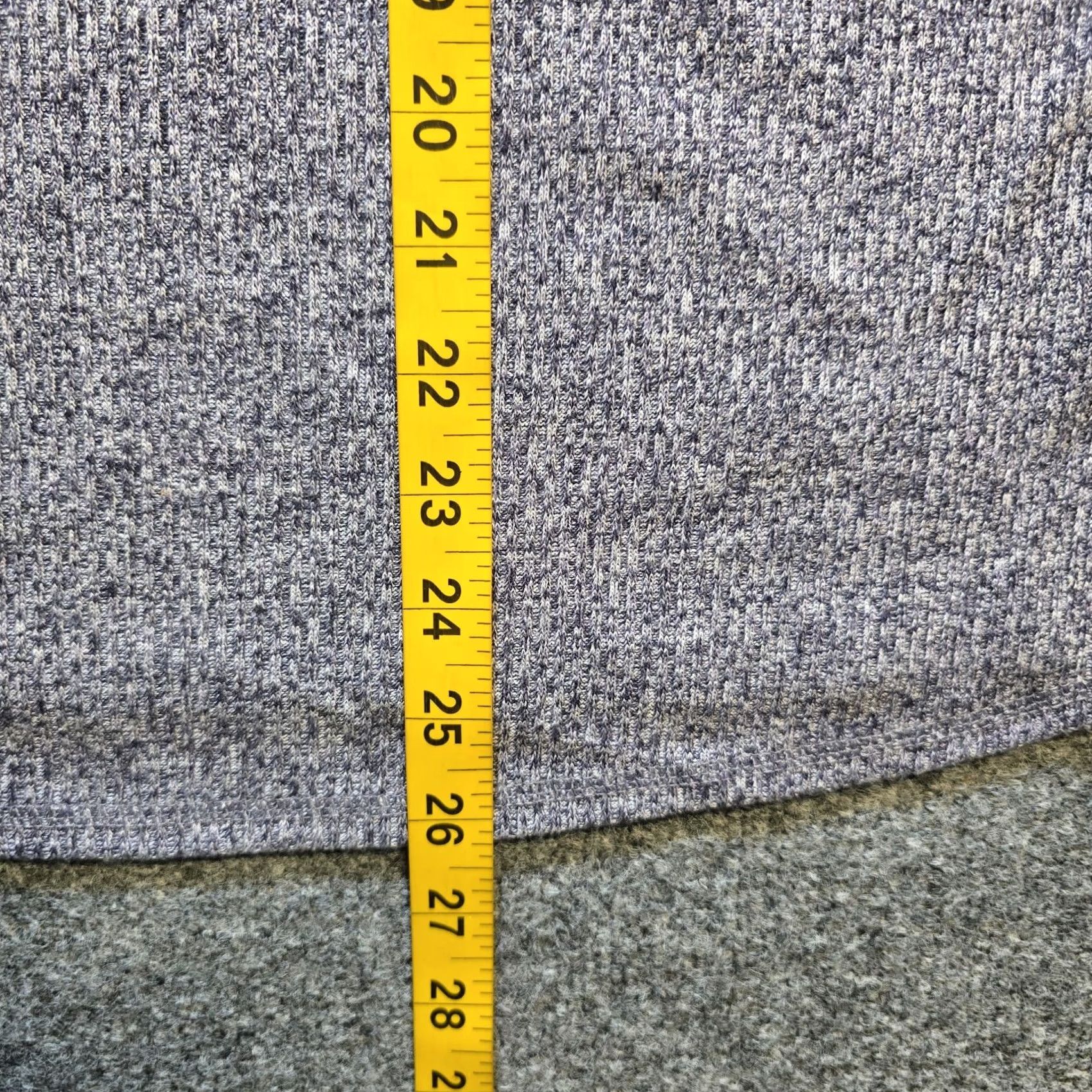 J. Jill J. Jill Shirt Women Medium Blue Thermal Cowl Neck Textured Knit Casual Lounge Size M / US 6-8 / IT 42-44 - 6 Thumbnail