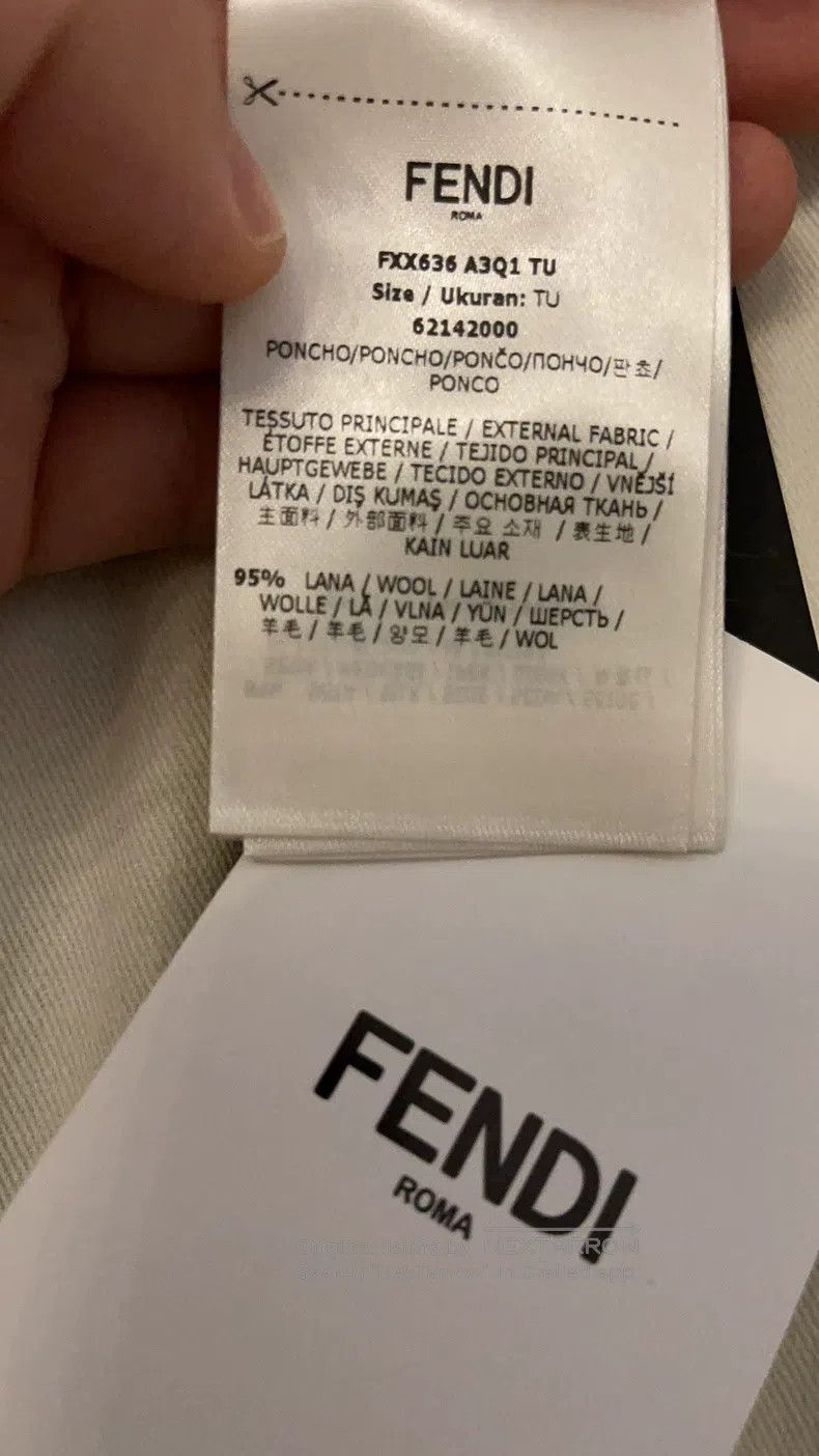 Fendi Fendi Cape Size ONE SIZE - 7 Thumbnail